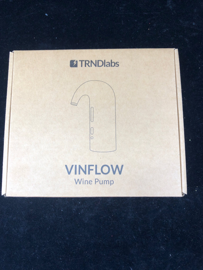 NIB WINE PUMP.