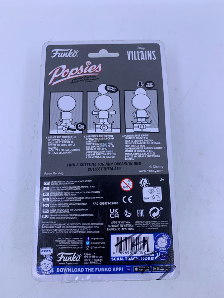 NIB CRUELLA DE VIL FUNKO POPSIES.