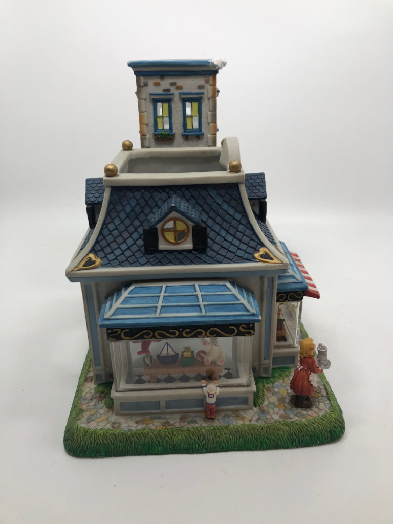 PARTYLITE TOY SHOP CERAMIC CANDLE HOLDER.