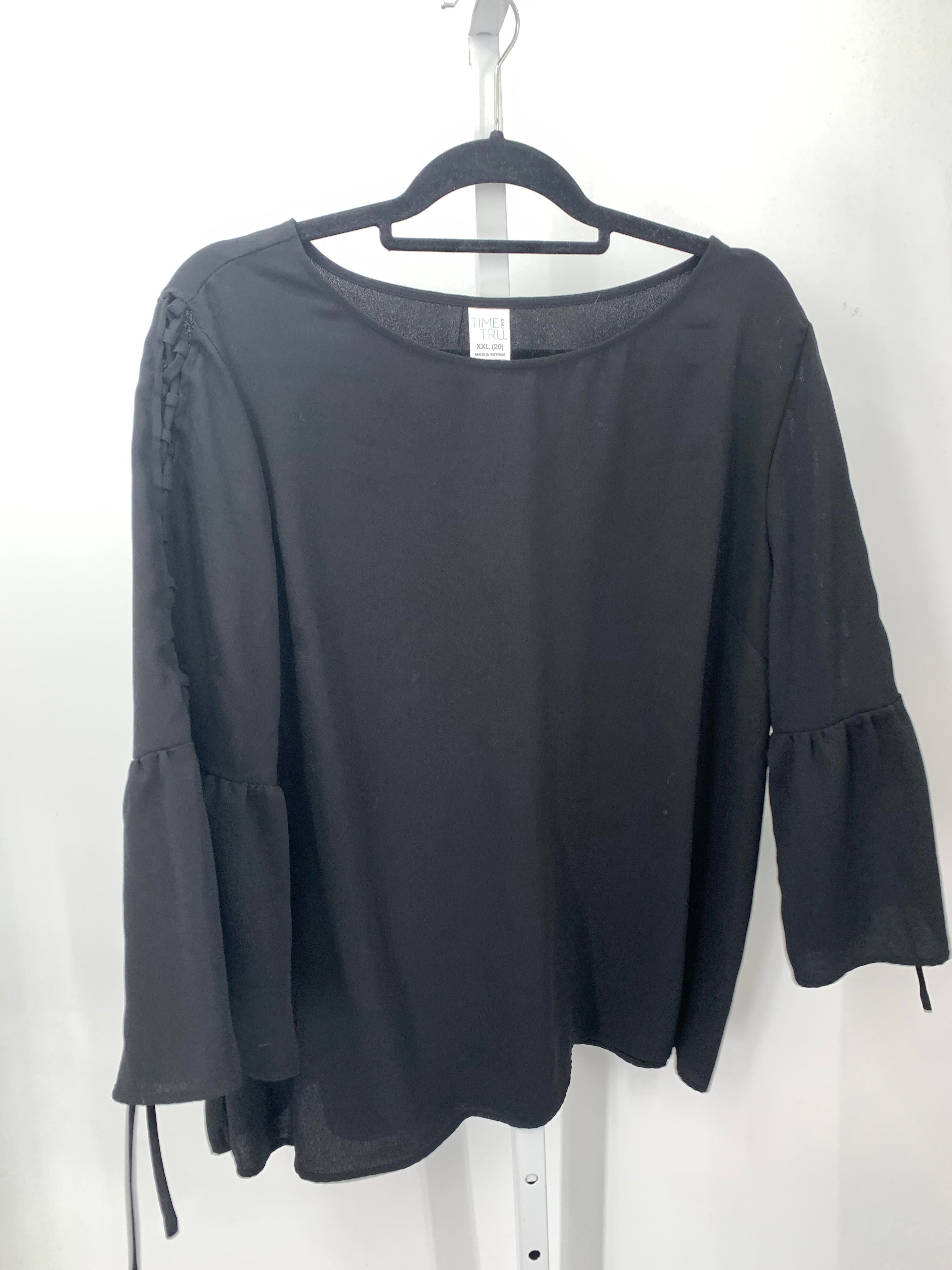 Time and Tru Size XXL Misses 3/4 Sleeve Shirt