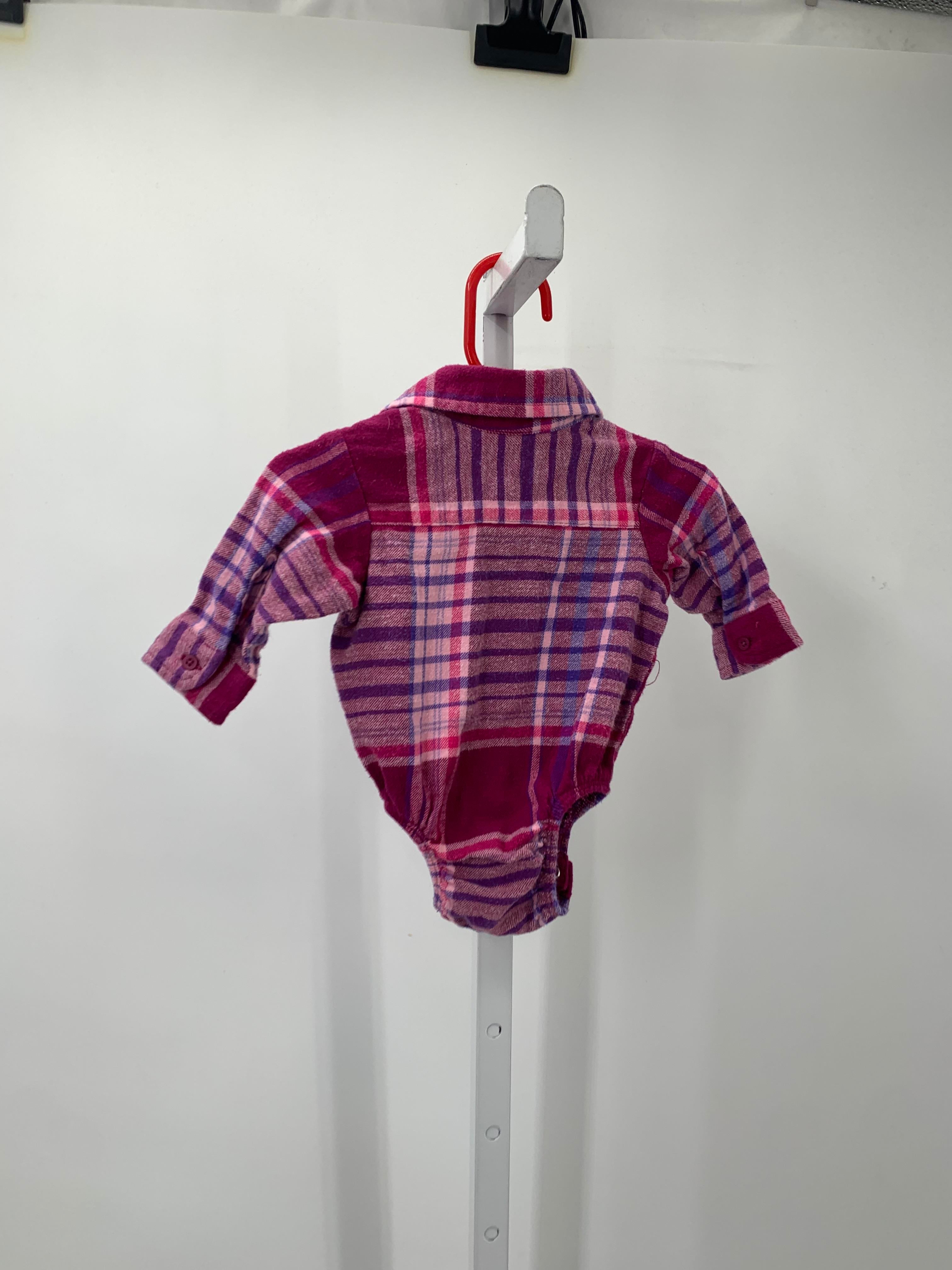 Size 0-3 months Girls Long Sleeve Shirt