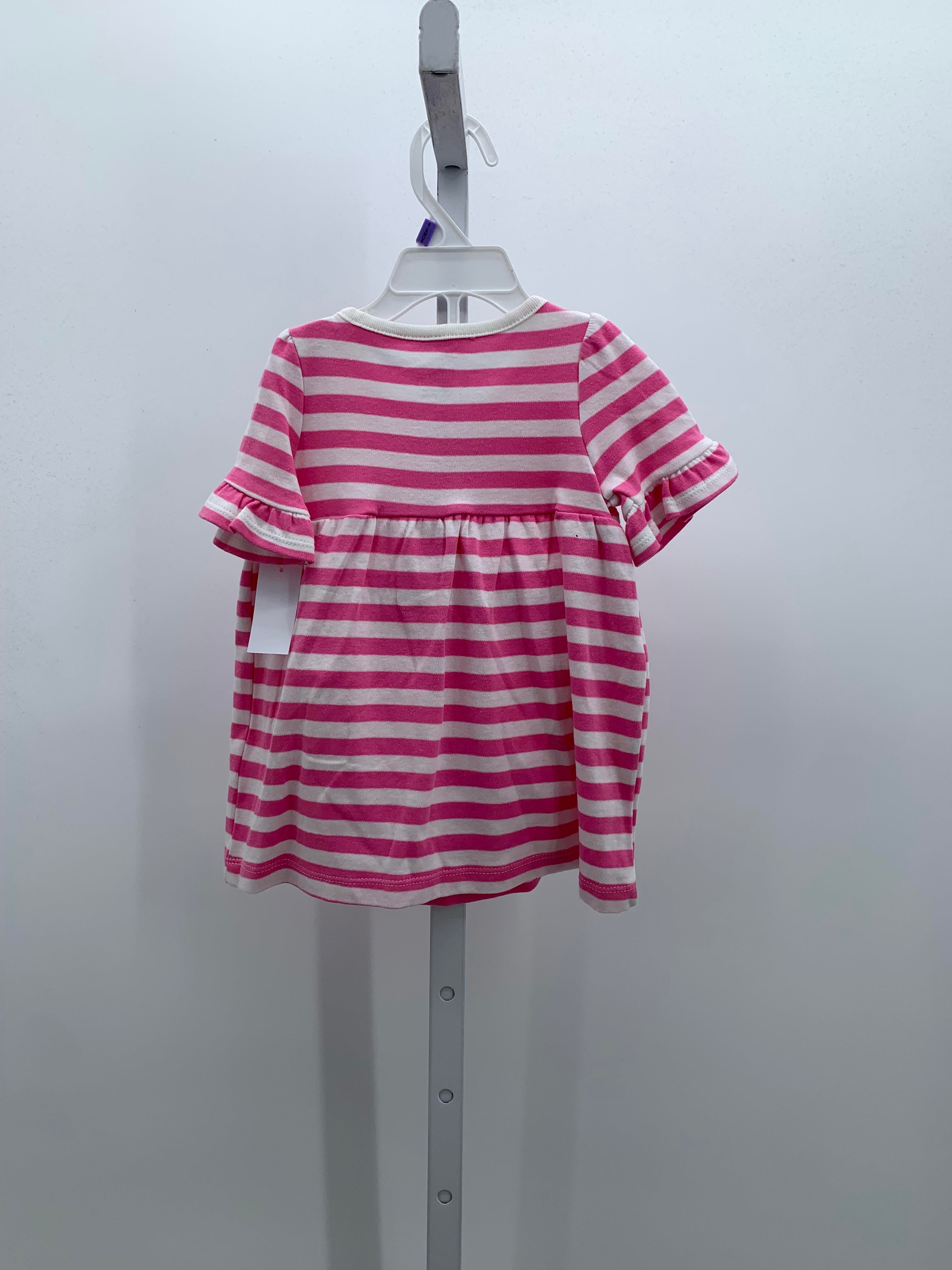 little wonders Size 6-9 mon Girls Short Sleeve Dress