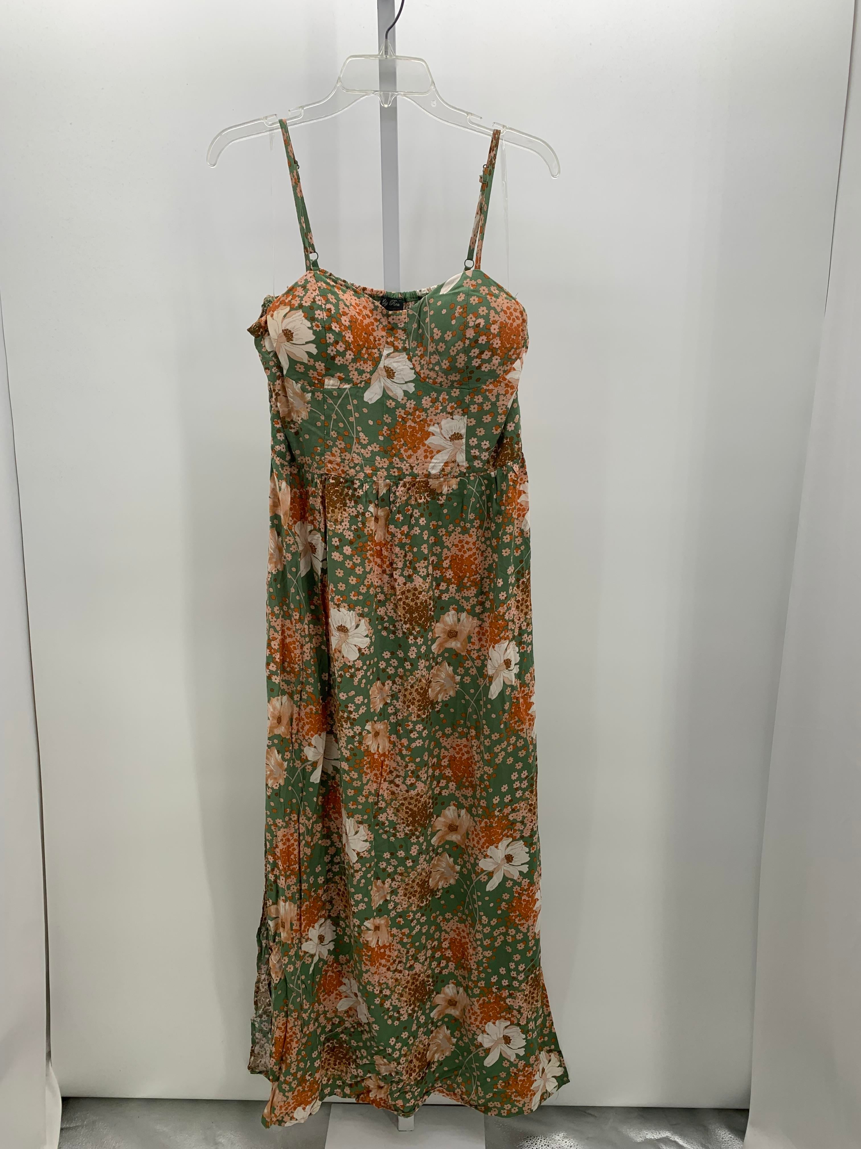 Lily Rose Size Large Juniors Sleeveless Dress