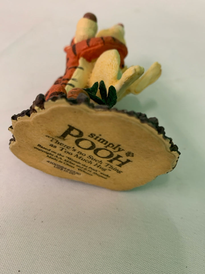 SIMPLY POOH TIGGER AND RABBIT FIGURE.