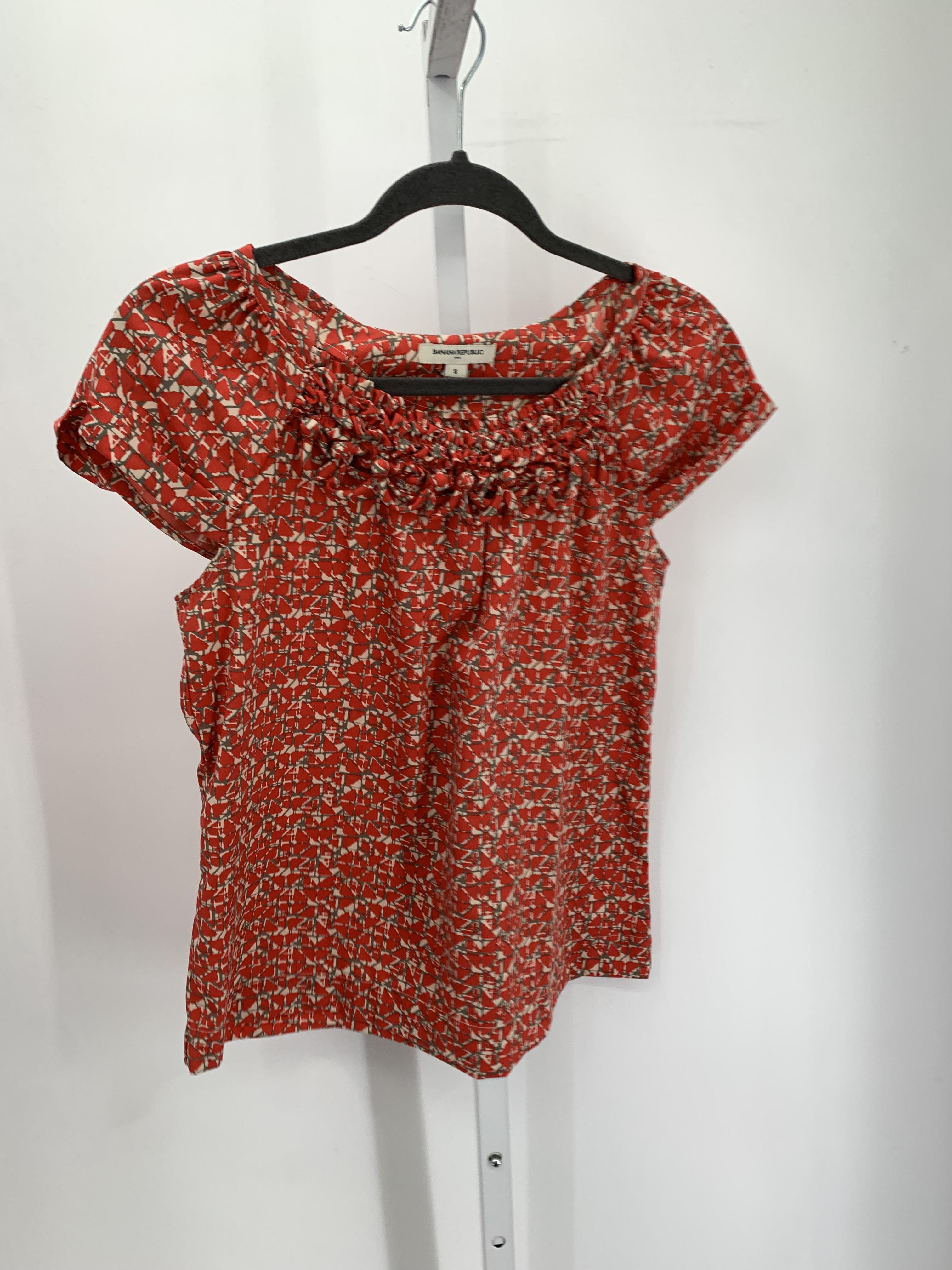 Banana Republic Size Small Misses Short Sleeve Shirt