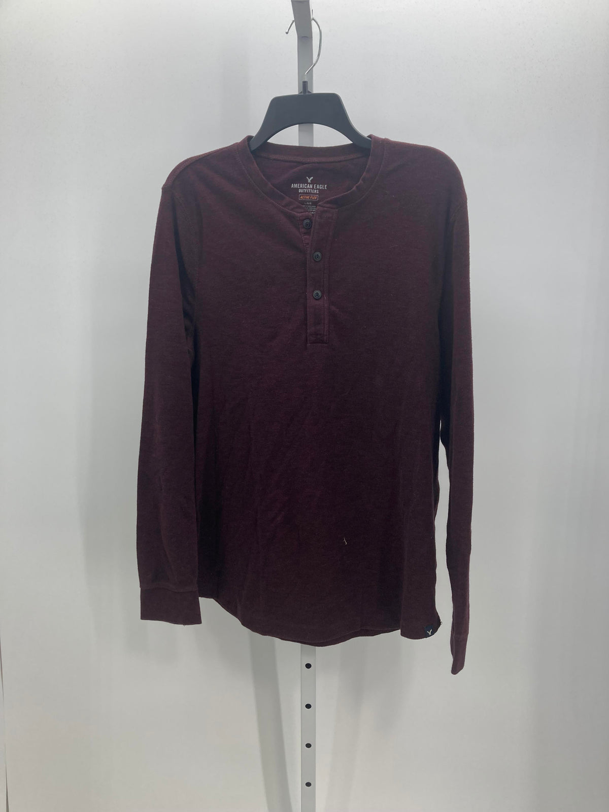 WAFFLE KNIT HENLEY