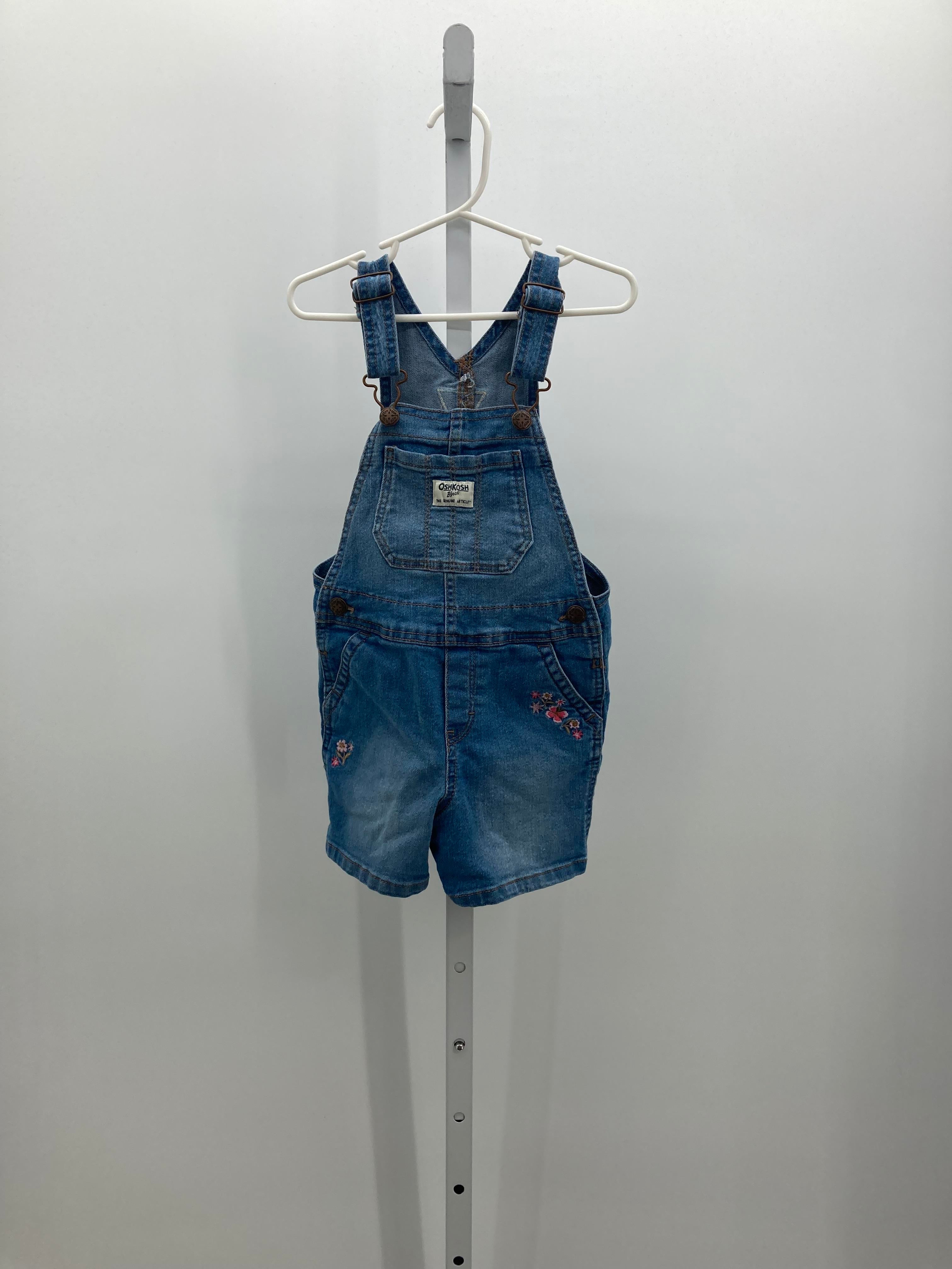 Osh Kosh Size 4T Girls Shortalls