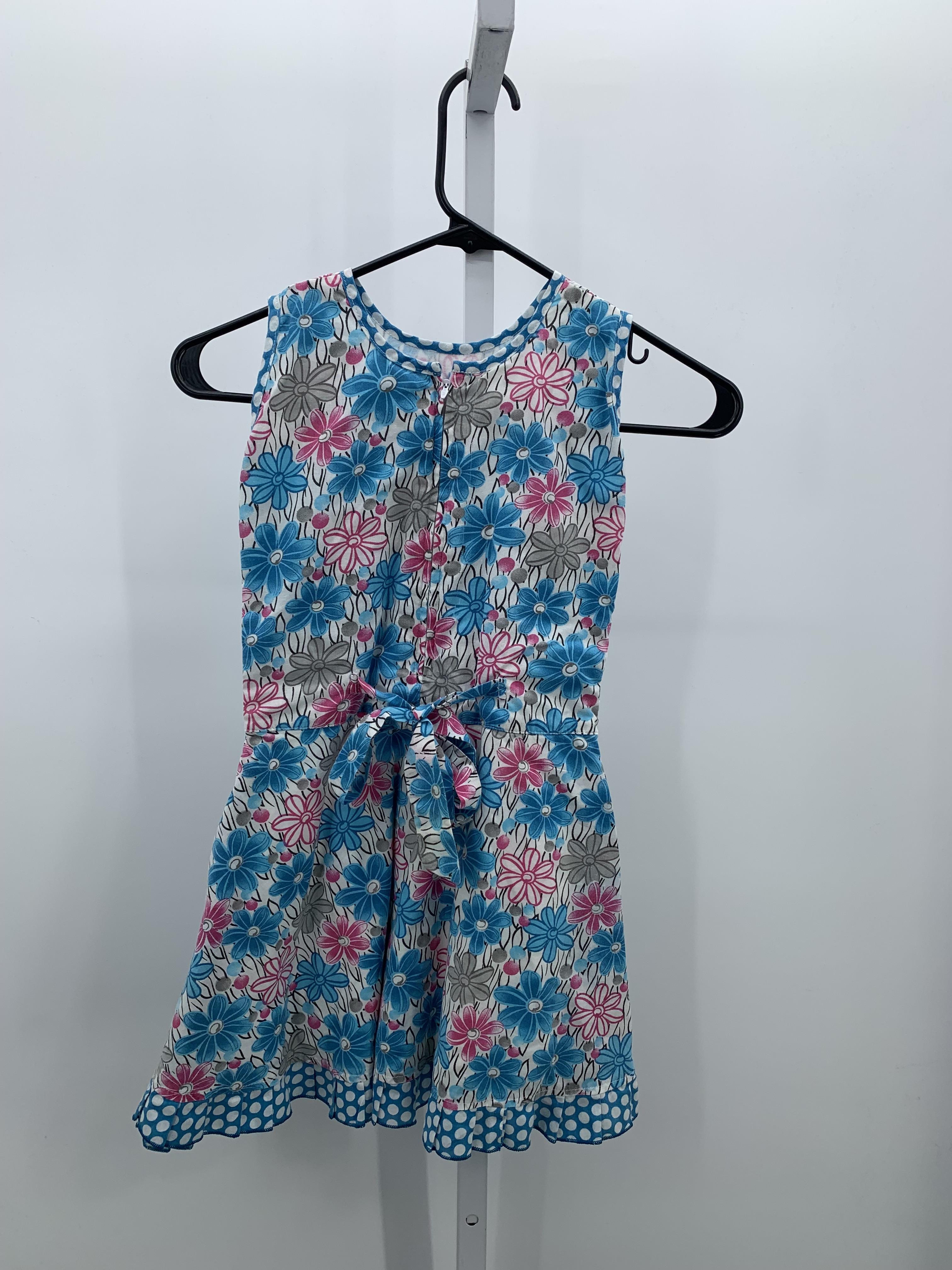 Size 5-6 Girls Sleeveless Dress