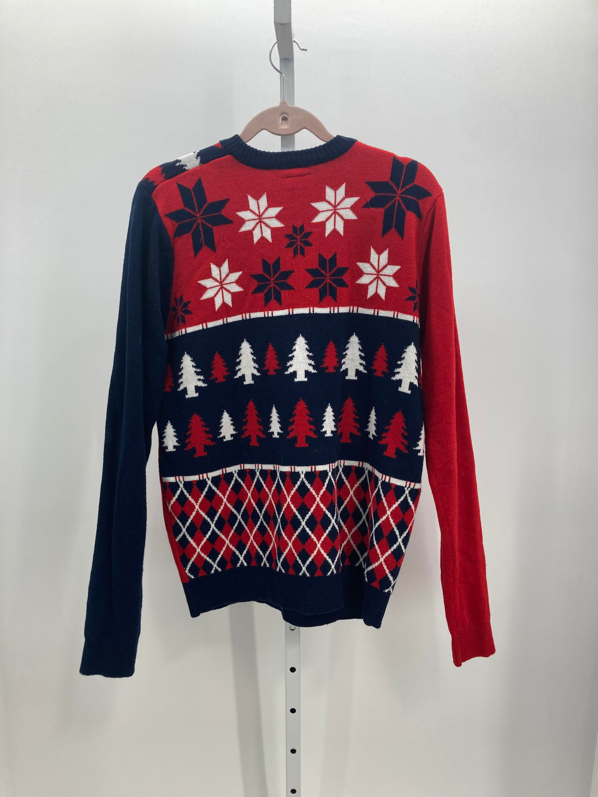 LONG SLV SWEATER PATRIOTS