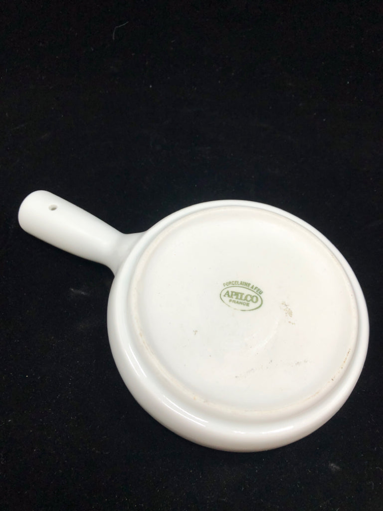 APILCO PORCELAINE ESCARGOT PLATE.