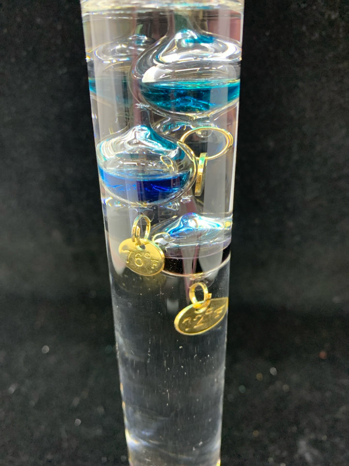 GLASS THERMOMETER.