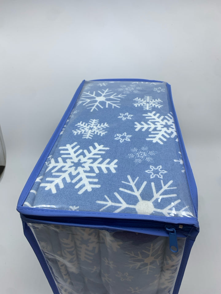 NIP BLUE SNOWFLAKE FULL SIZE FLANNEL SHEET SET