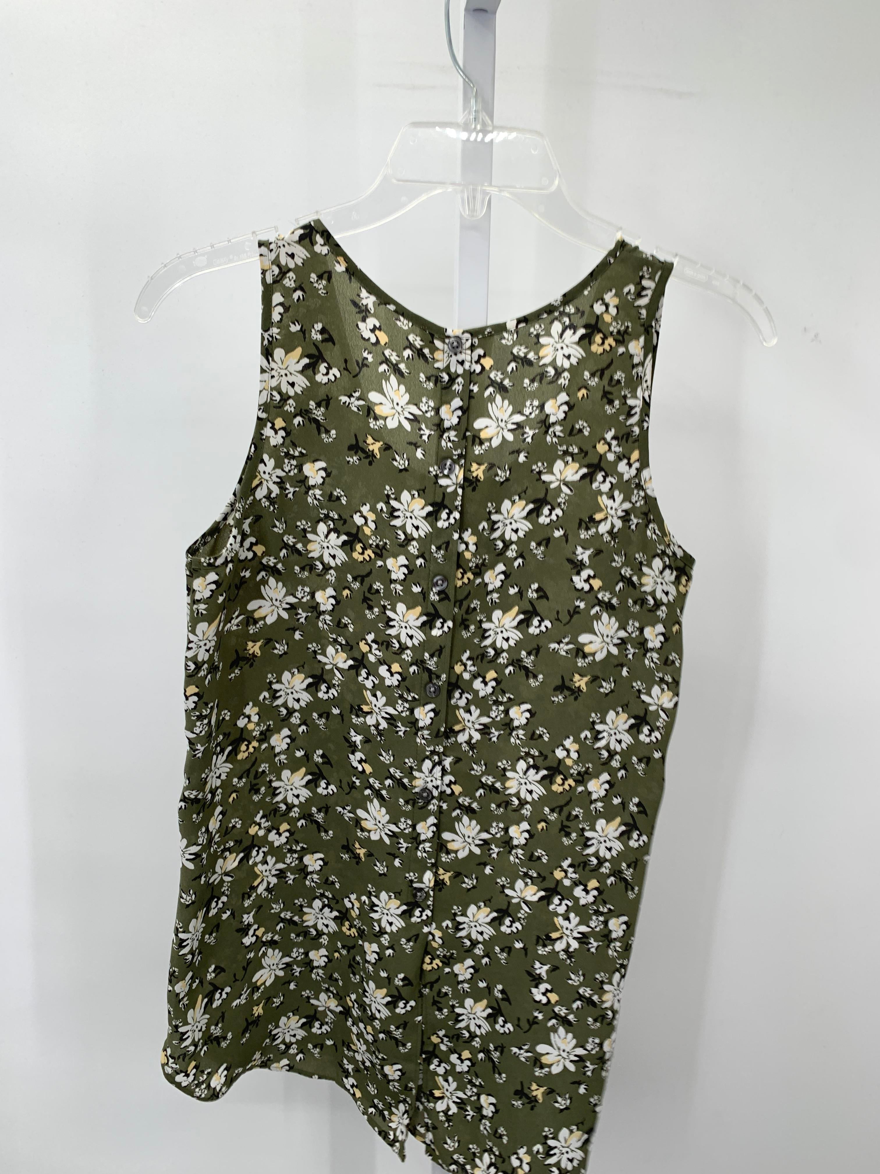 Loft Size X Small Petite Petite Sleeveless Shirt