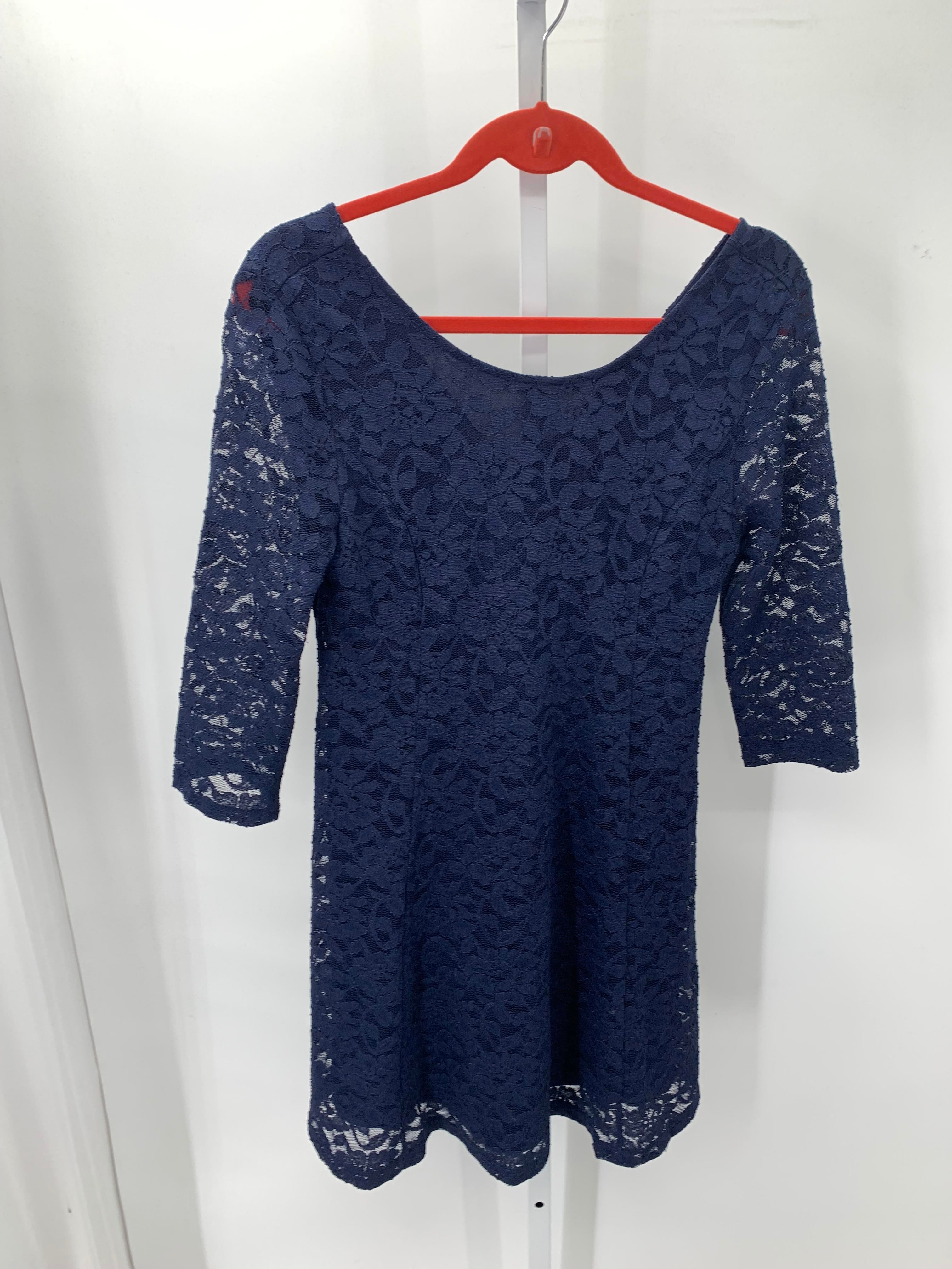 Lush Size Large Juniors Long Sleeve Dress