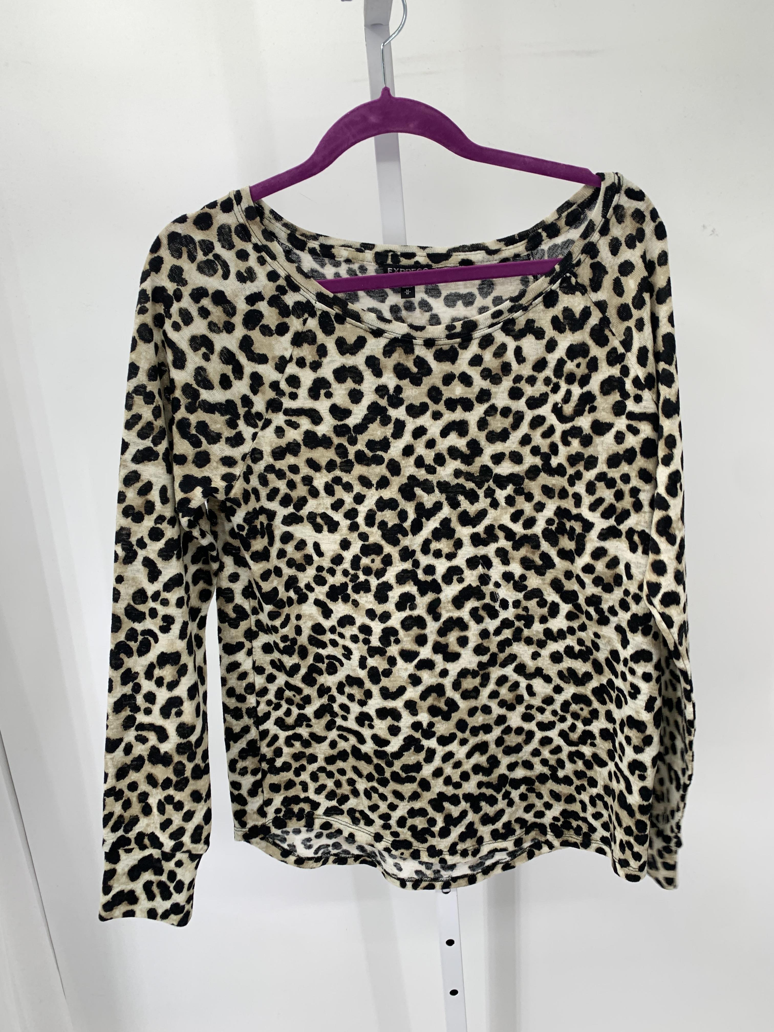 Express Size Medium Misses Long Sleeve Shirt