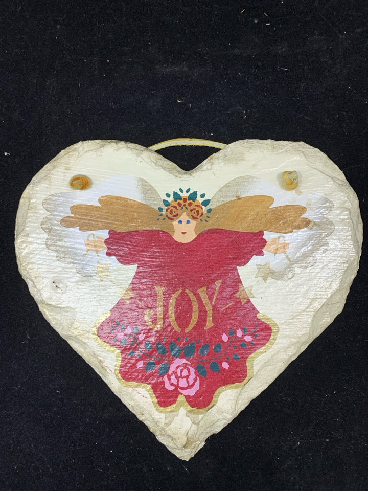 JOY HEART SLATE.