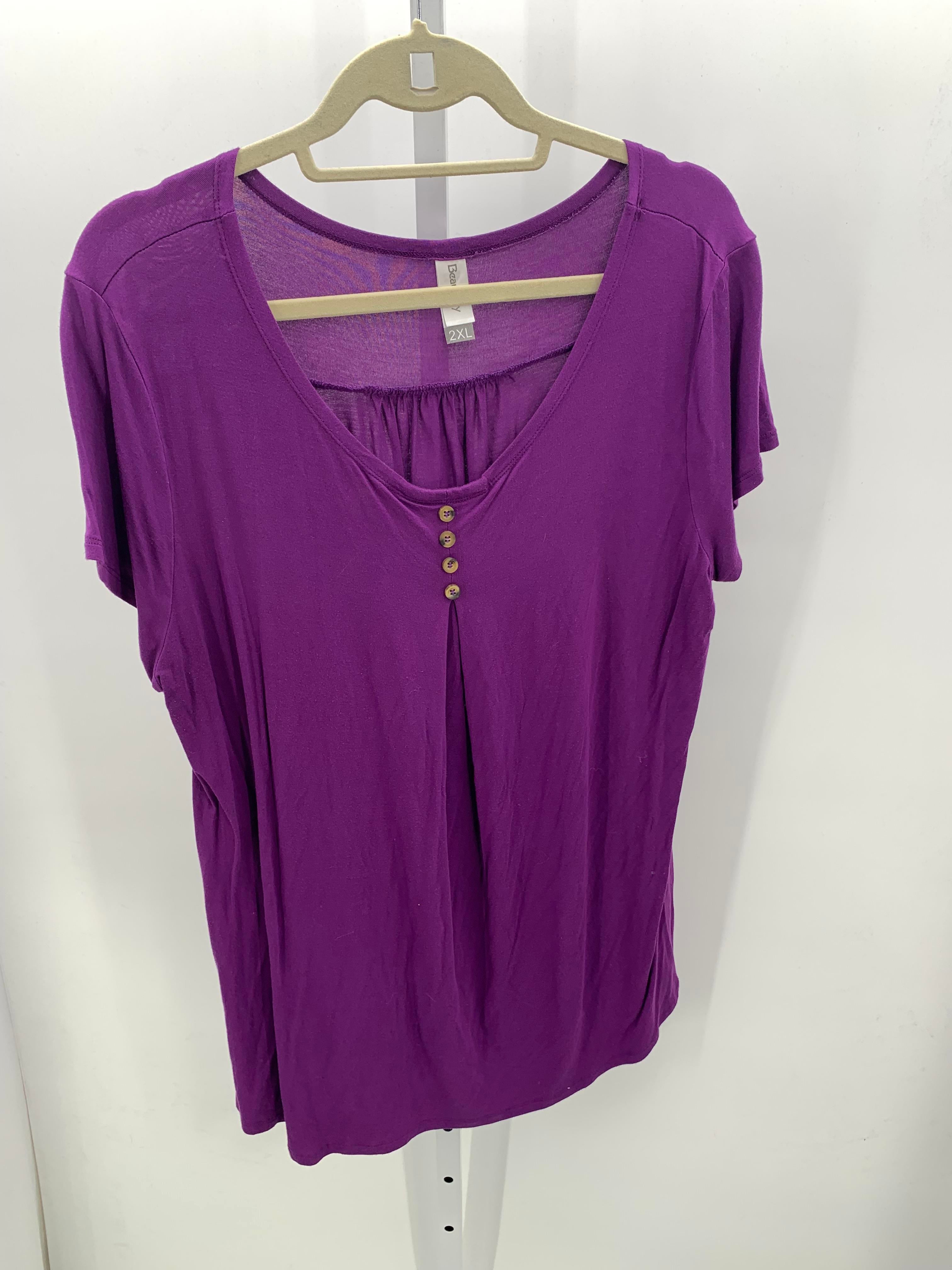 Size 2X Womens Short Sleeve Shirt