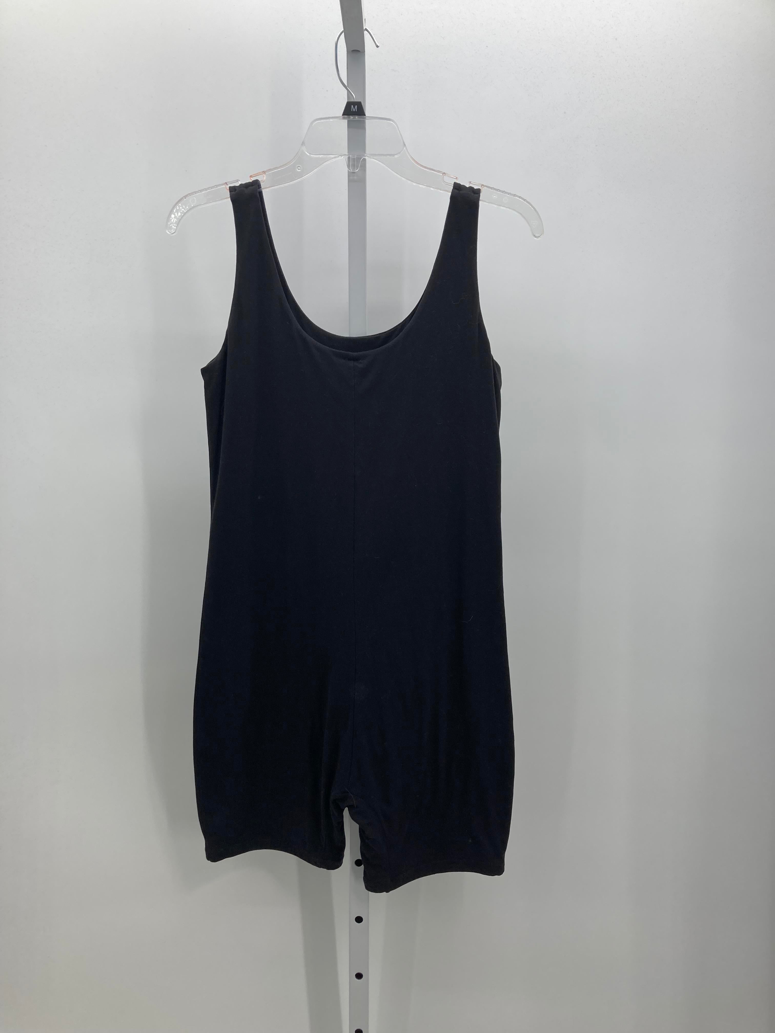 Black Size Medium Maternity Sleeveless Dress