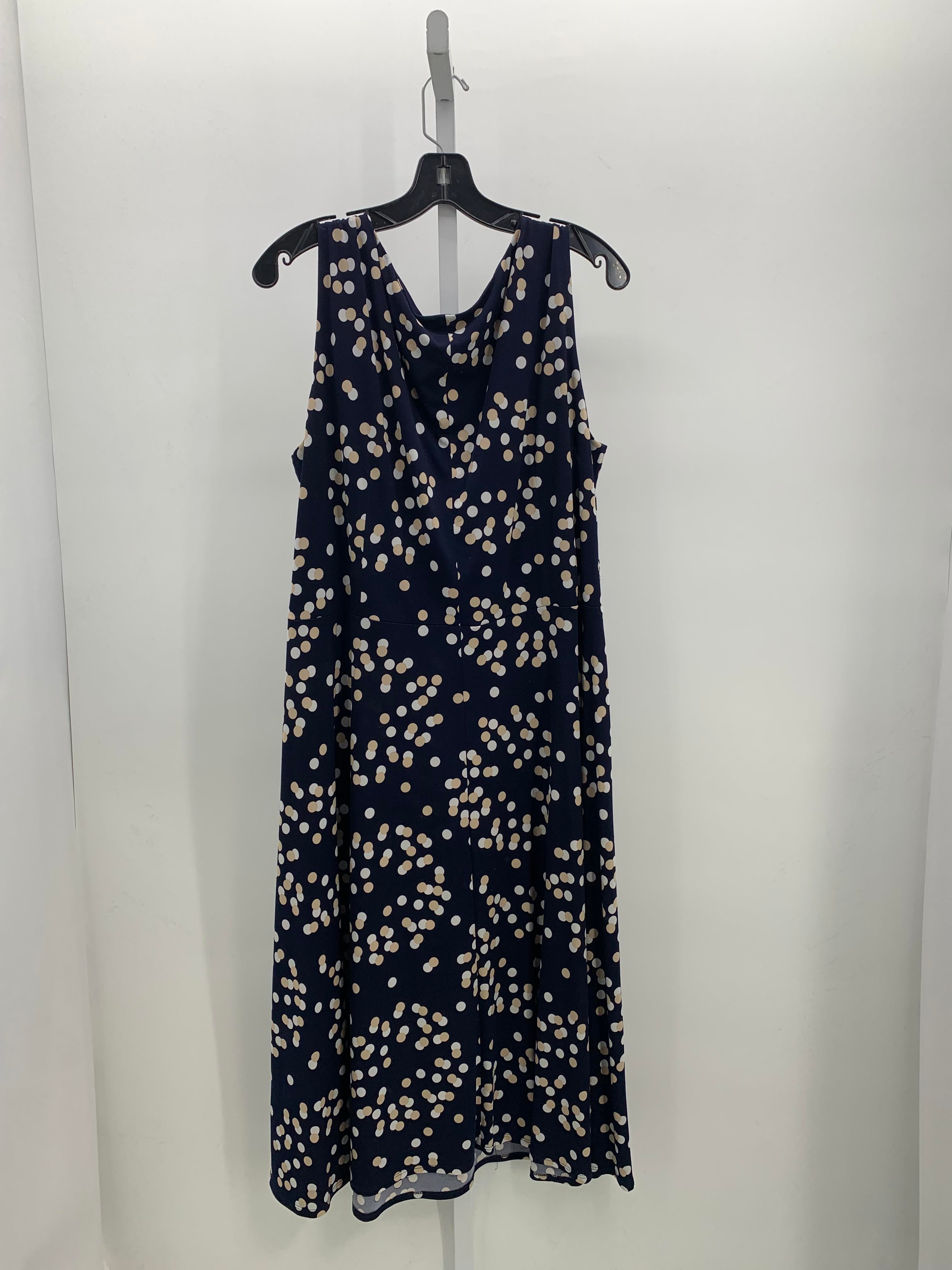 Dress Barn Size 18 W Womens Sleeveless Dress