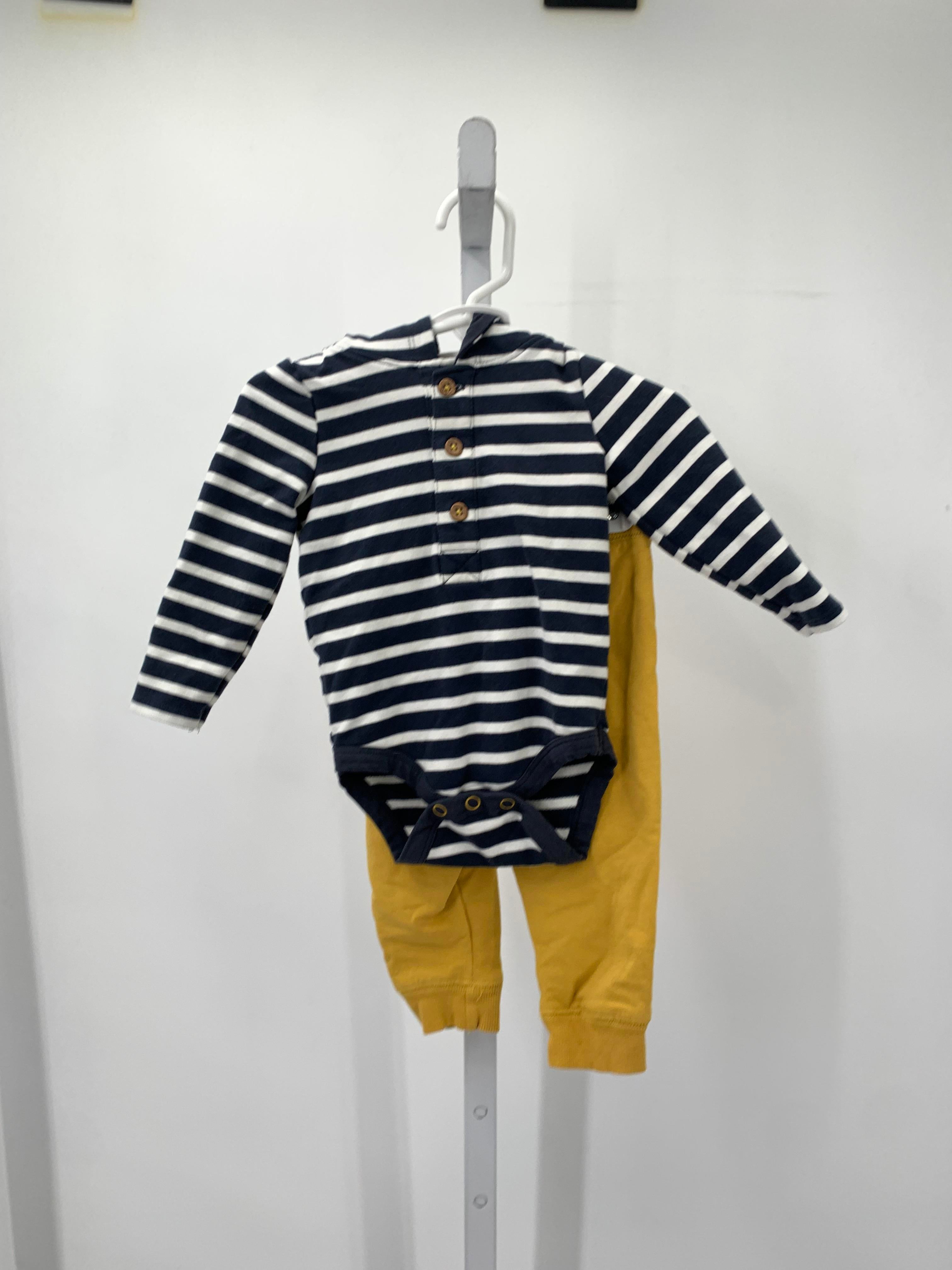 HOODED WHITE STRIPES YELLOW PANTS