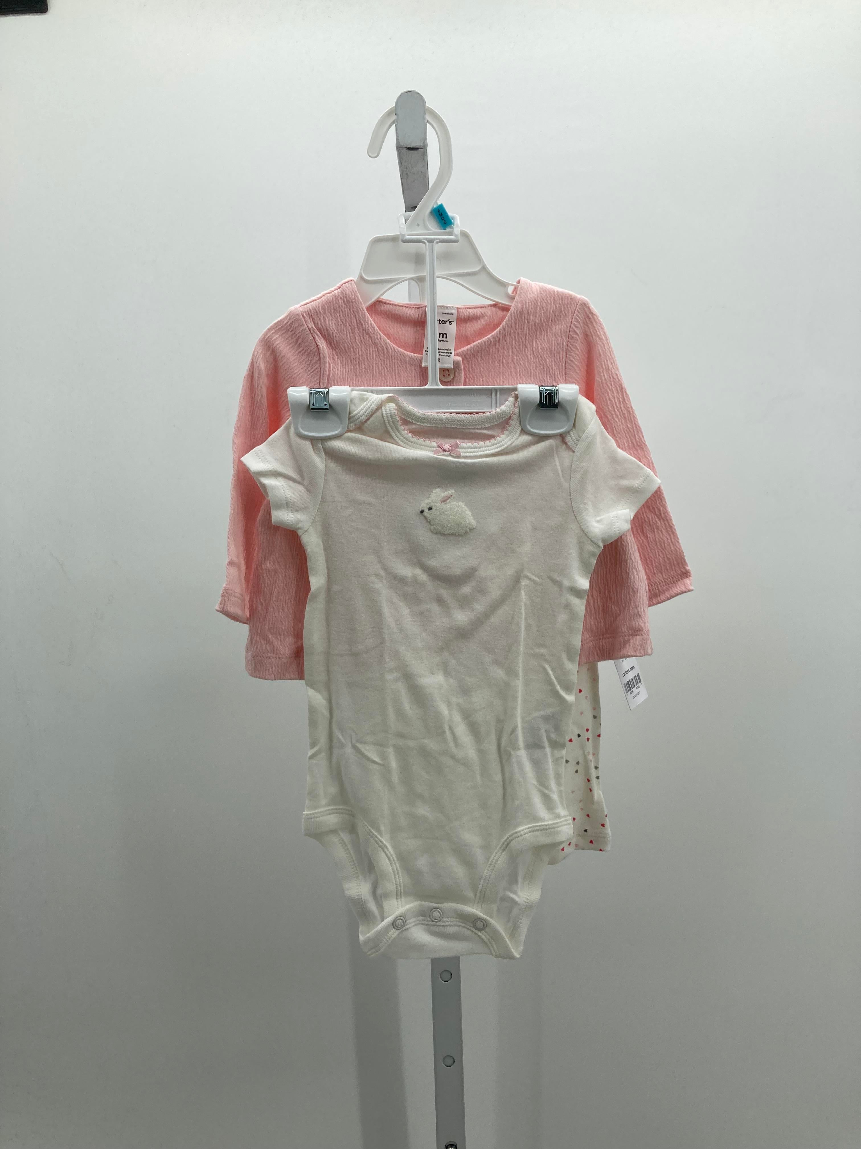 Carters Size 6 Months Girls 3 Pieces