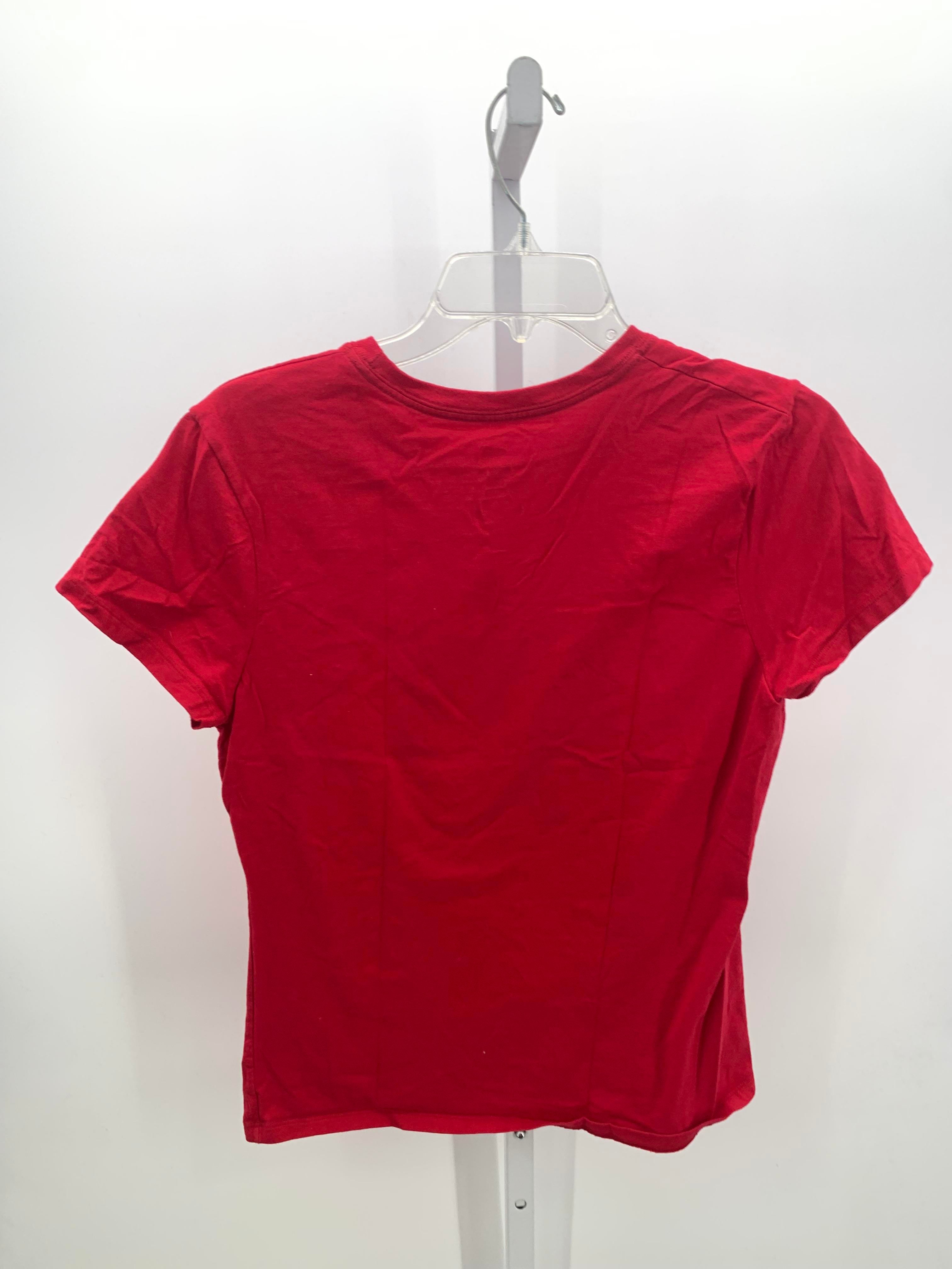 Hanes Size Medium Misses Short Sleeve Shirt