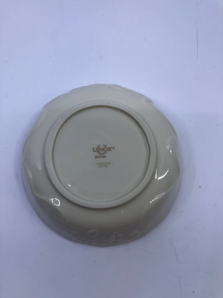 NEW LENOX ROSE BLOSSOM BOWL.