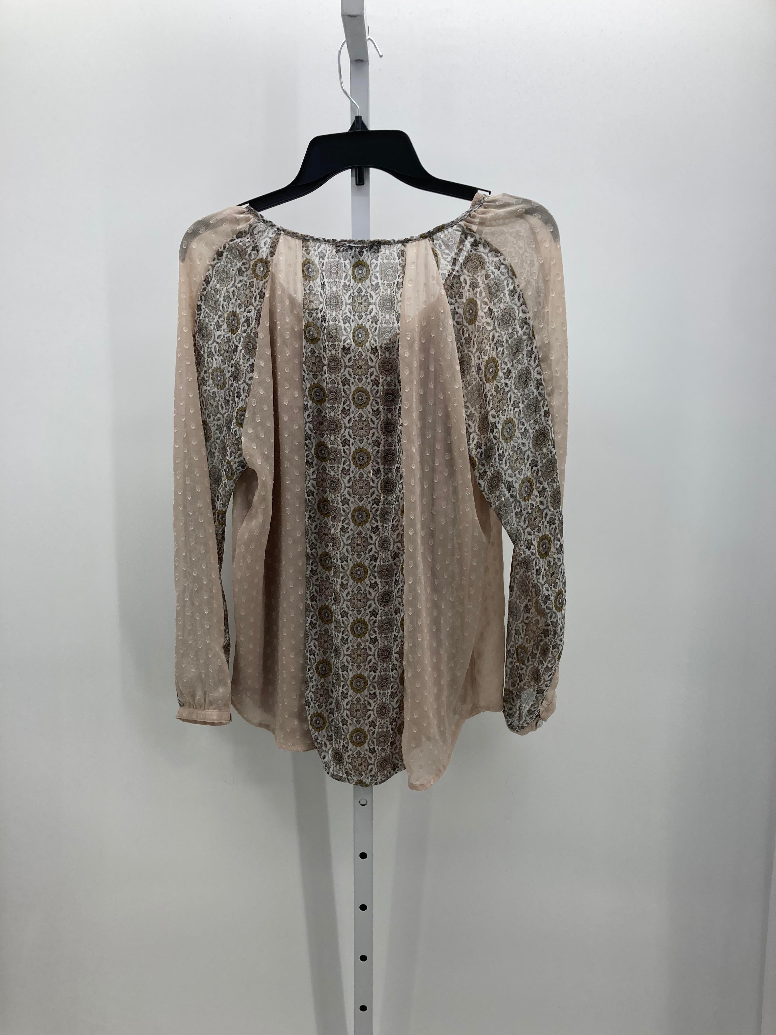 Roz & Ali Size Medium Misses Long Sleeve Shirt