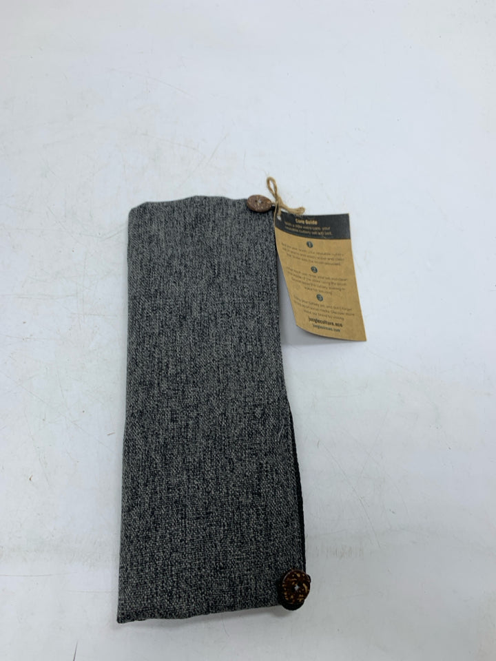 NIP BAMBOO KNIFE/FORK/SPOON IN TRAVEL CASE.