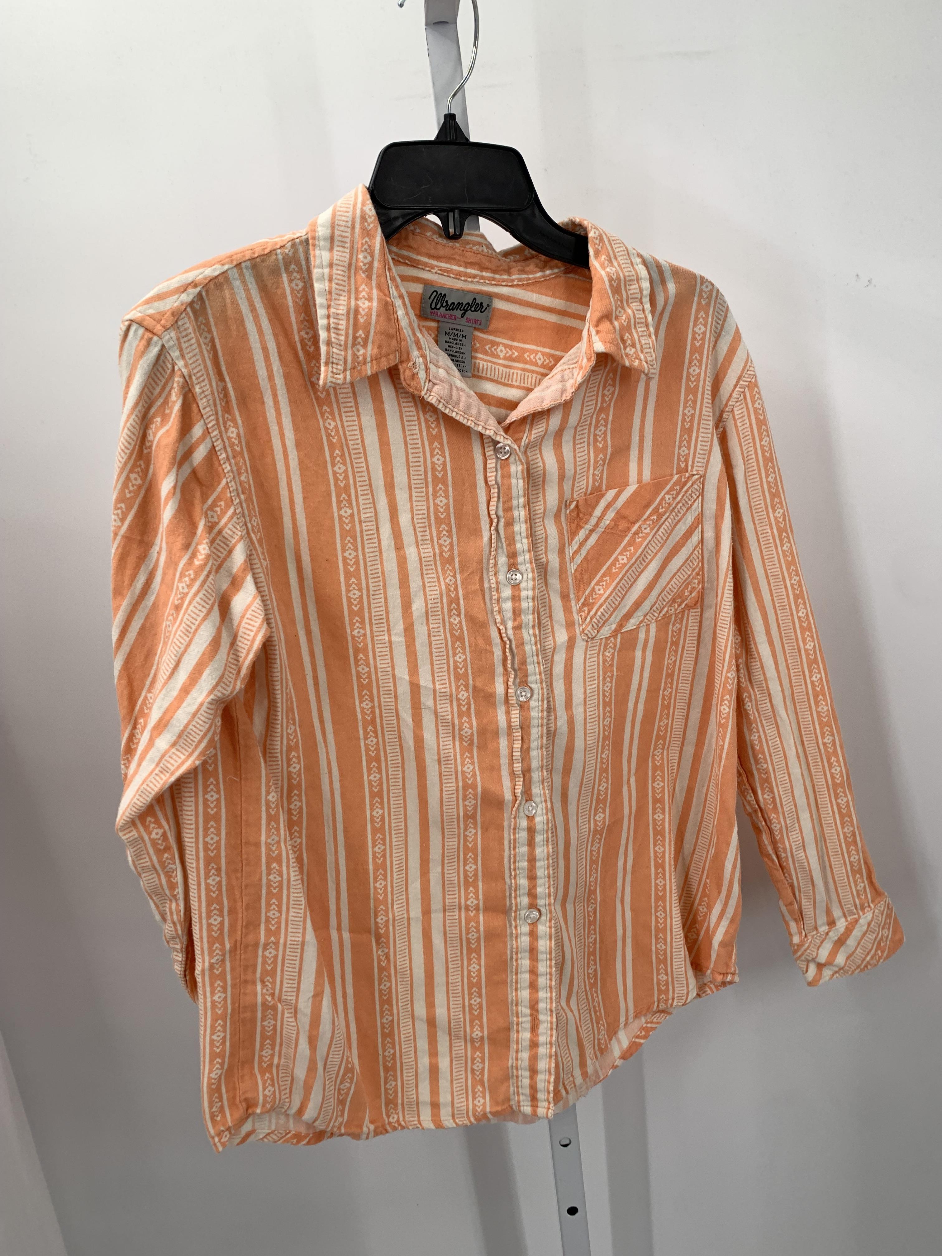 Wrangler Size Medium Misses Long Sleeve Shirt