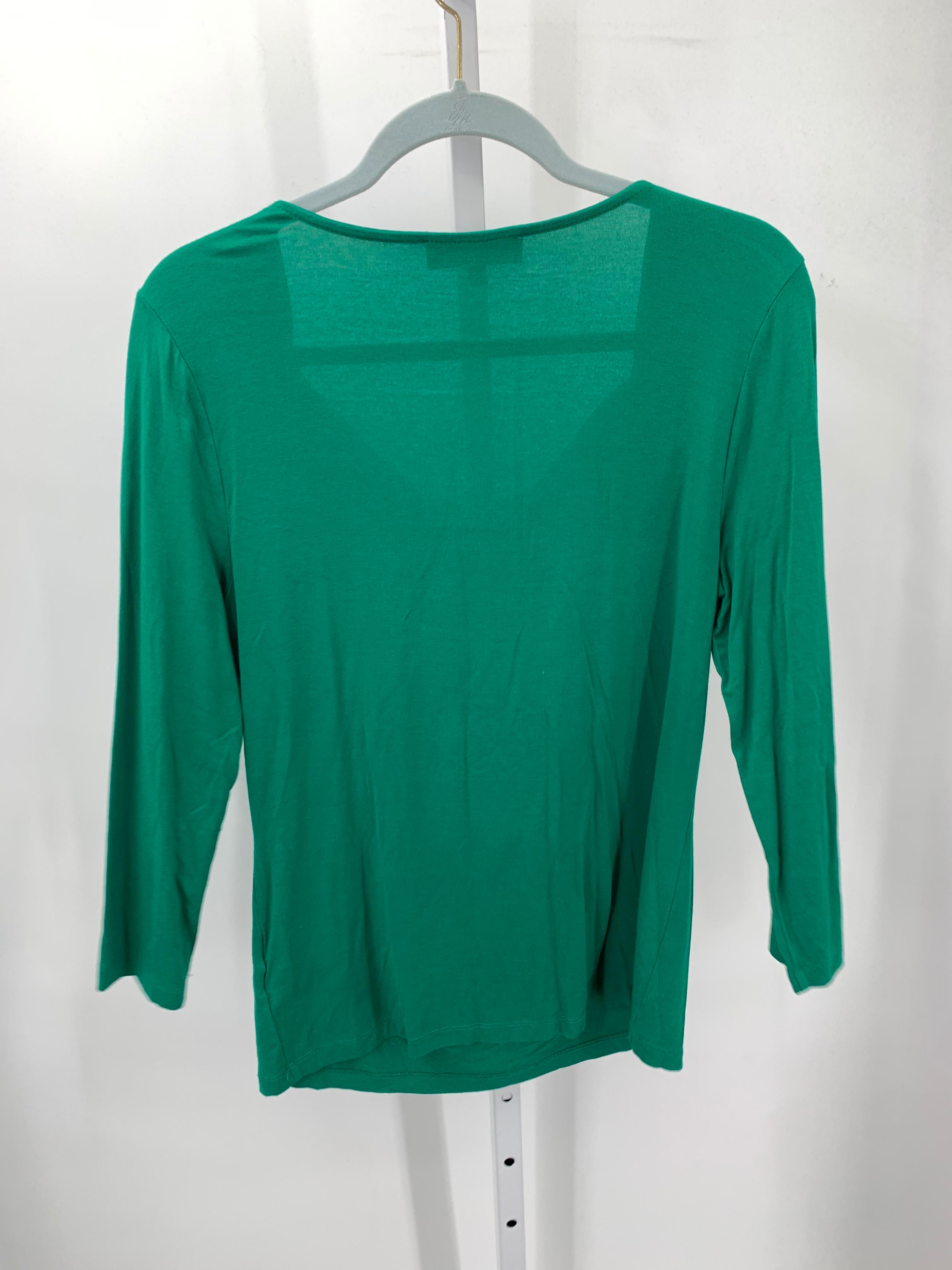 Jones New York Size Medium Misses 3/4 Sleeve Shirt