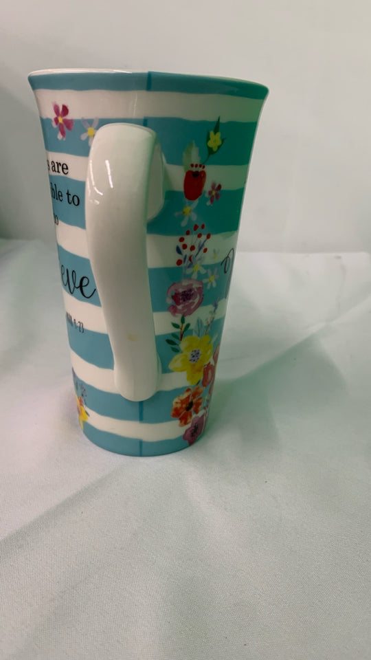3 COLOR BIBLE VERSE MUGS.