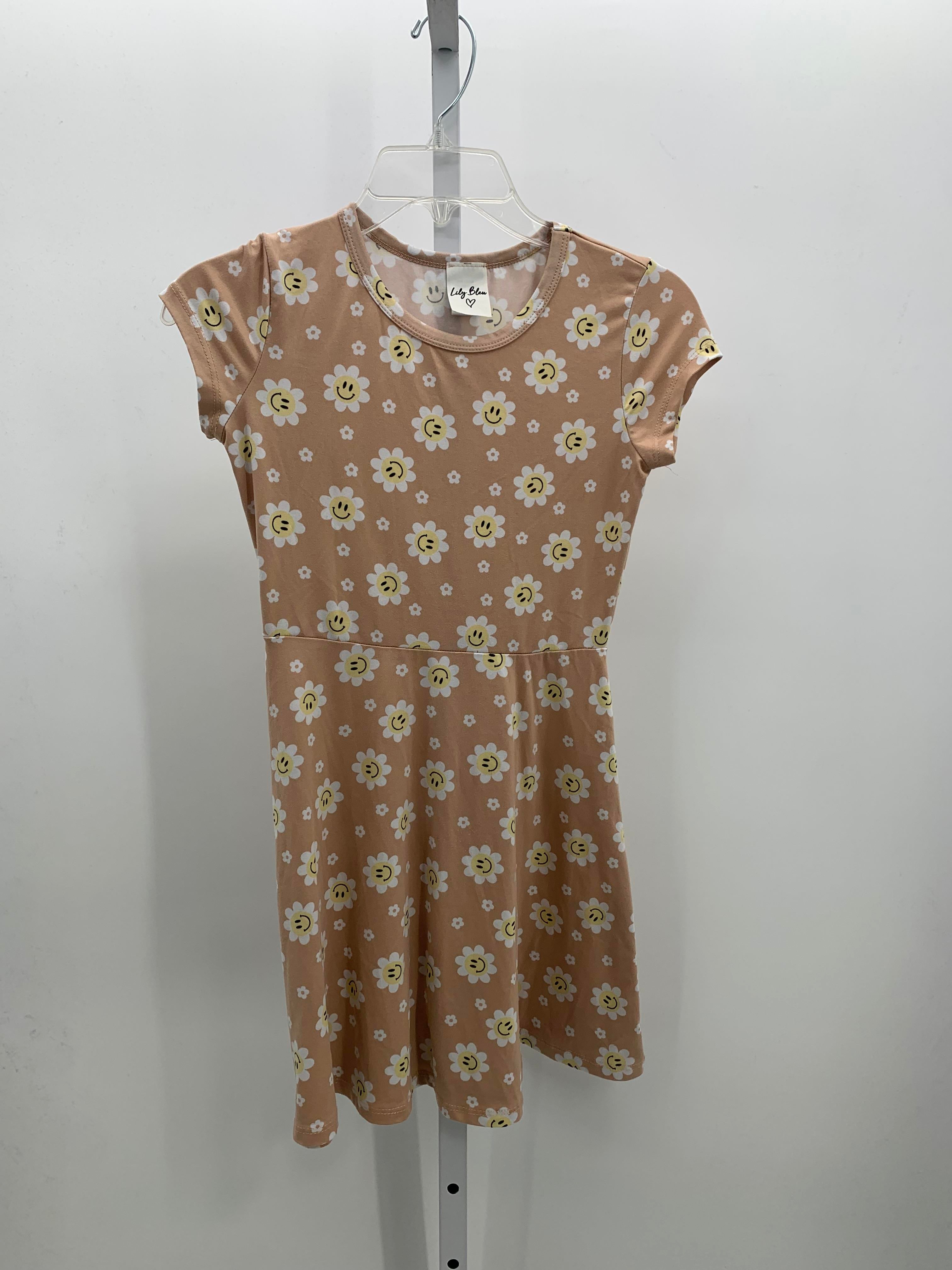 Lily Bleu Size 10 Girls Short Sleeve Dress