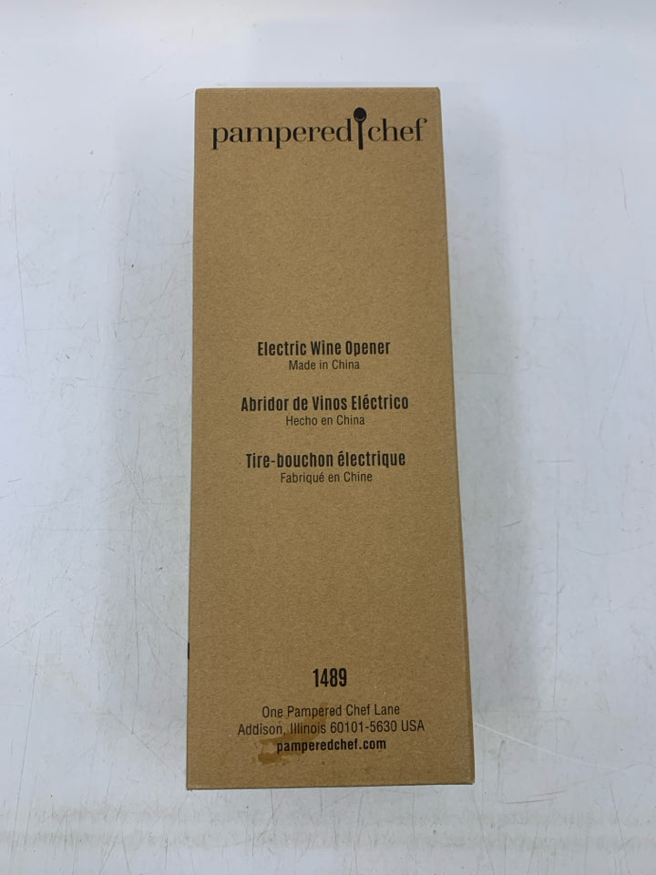 NIB ELECTRIC WINE OPENER.