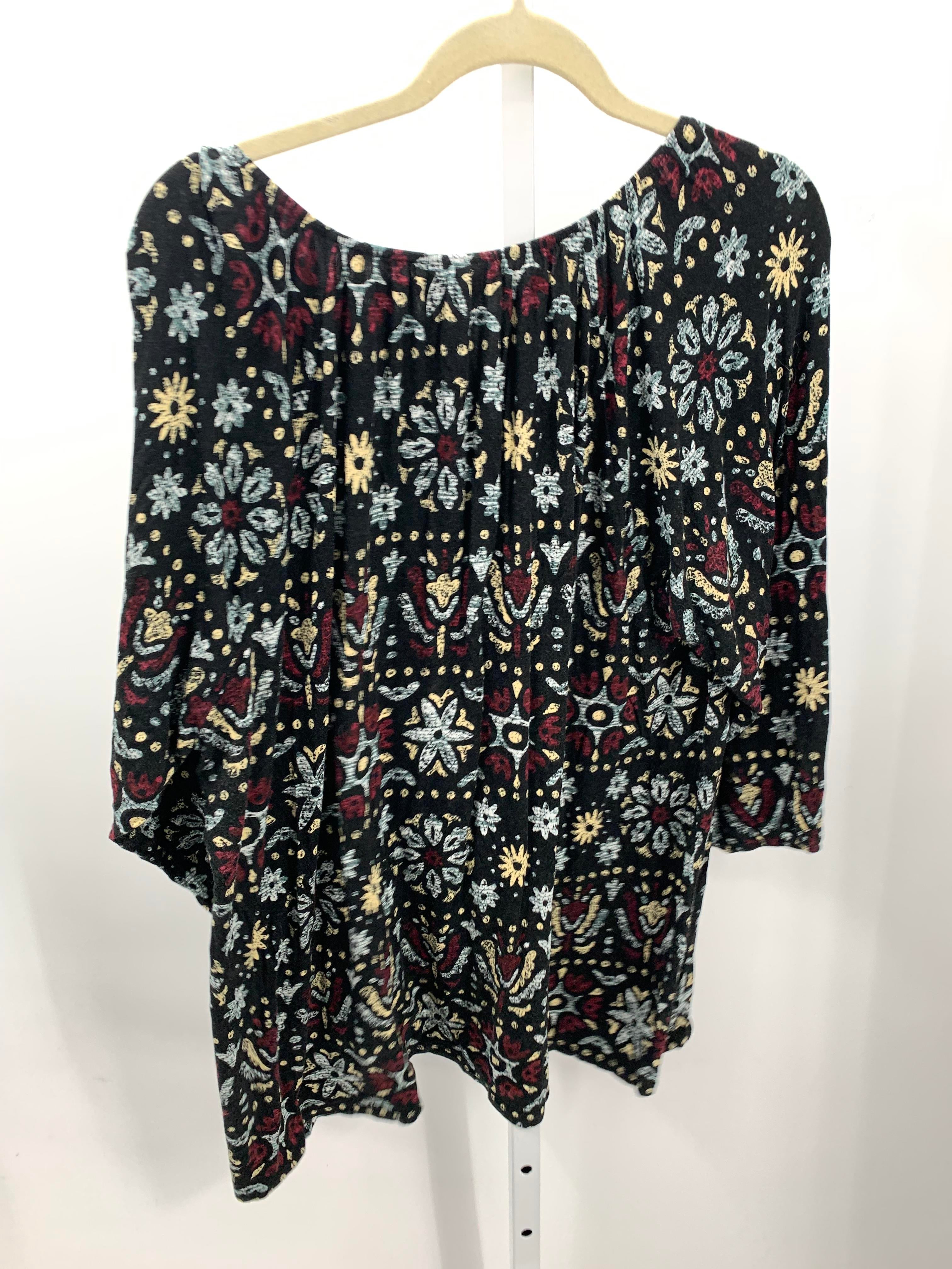 Lularoe Size 3X Womens 3/4 Sleeve Shirt