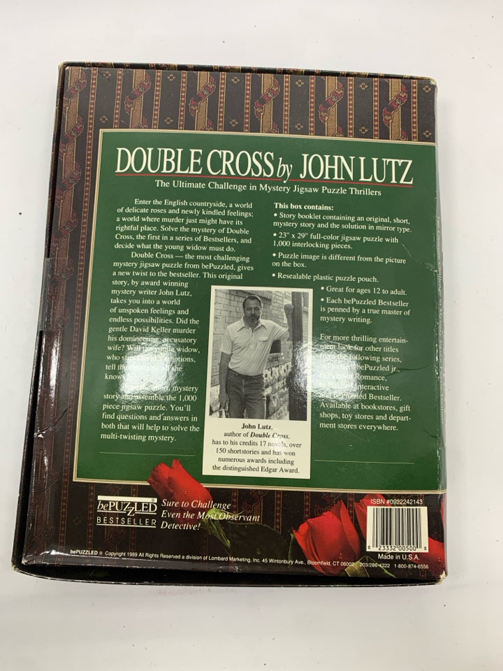 NIB DOUBLECROSS JIGSAW PUZZLE GAME.