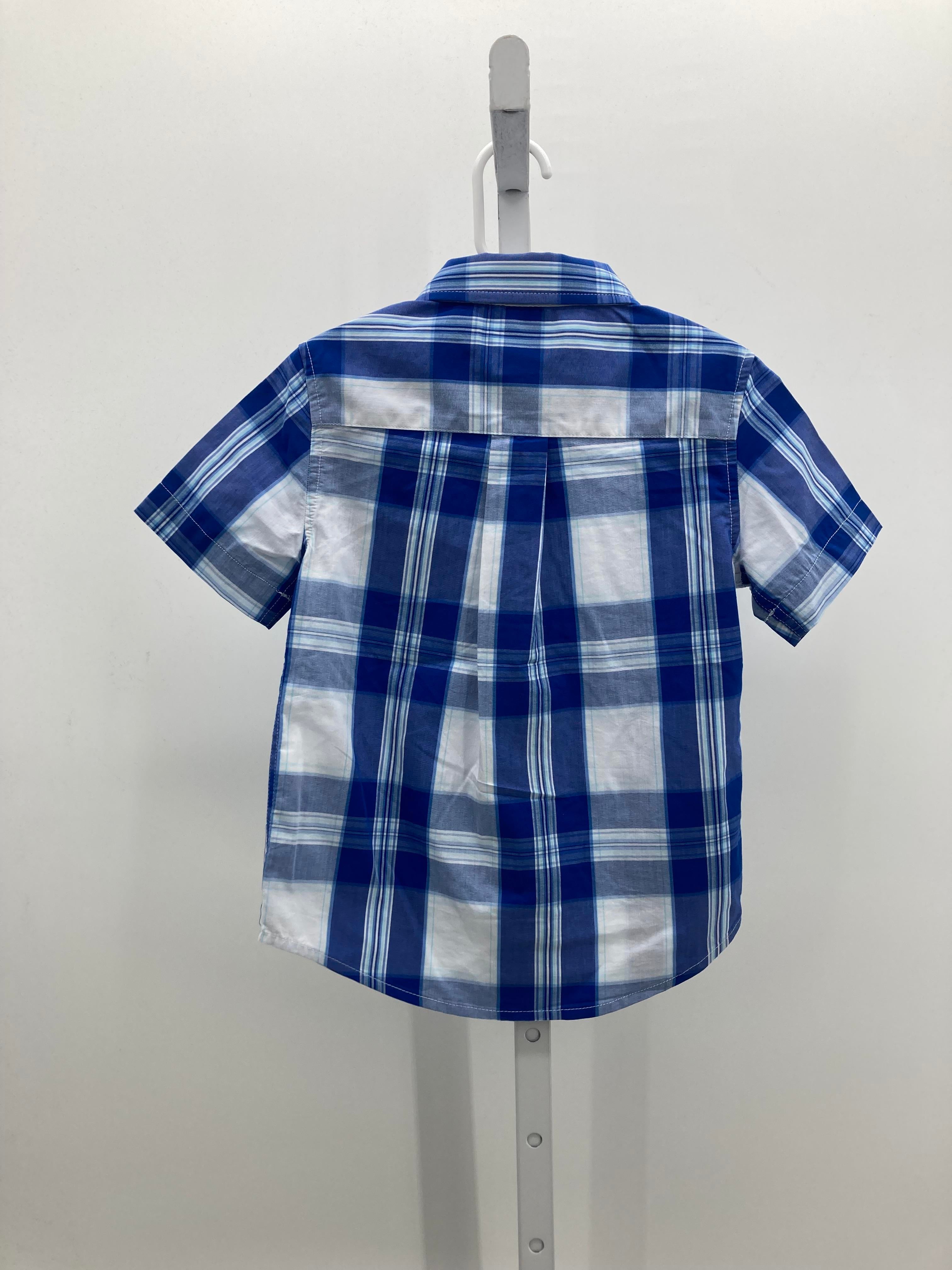 WHITE PLAID BTN DOWN