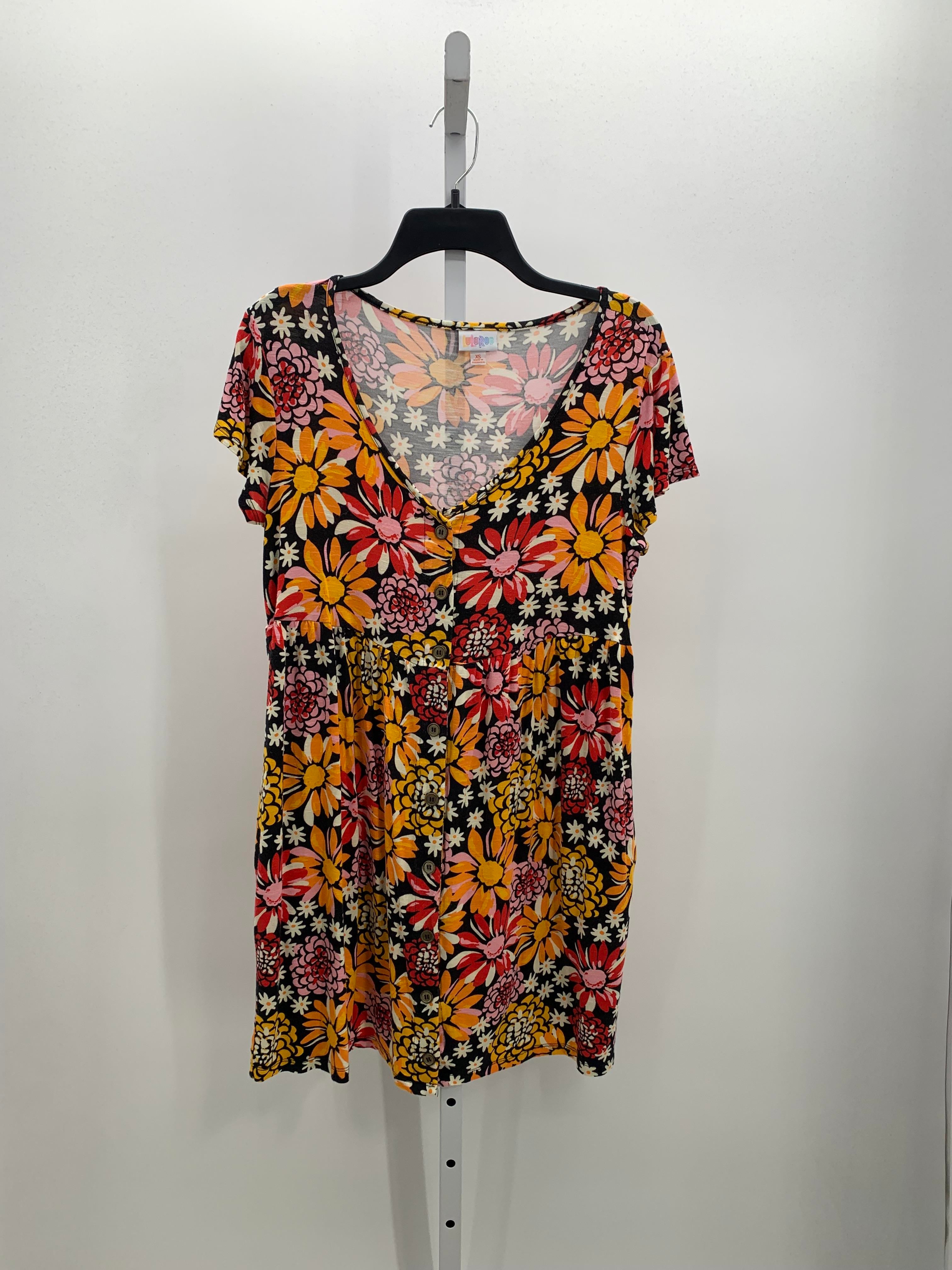 Lularoe Size X Small Misses Short Sleeve Dress