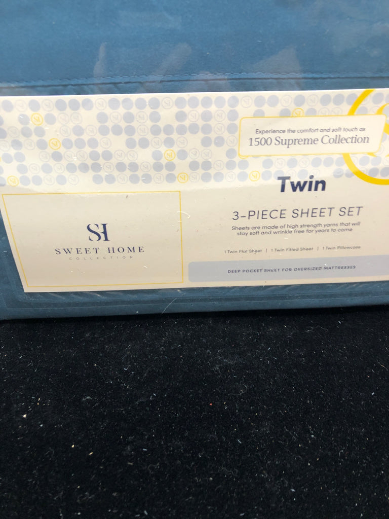 NIP BLUE TWIN SHEET SET