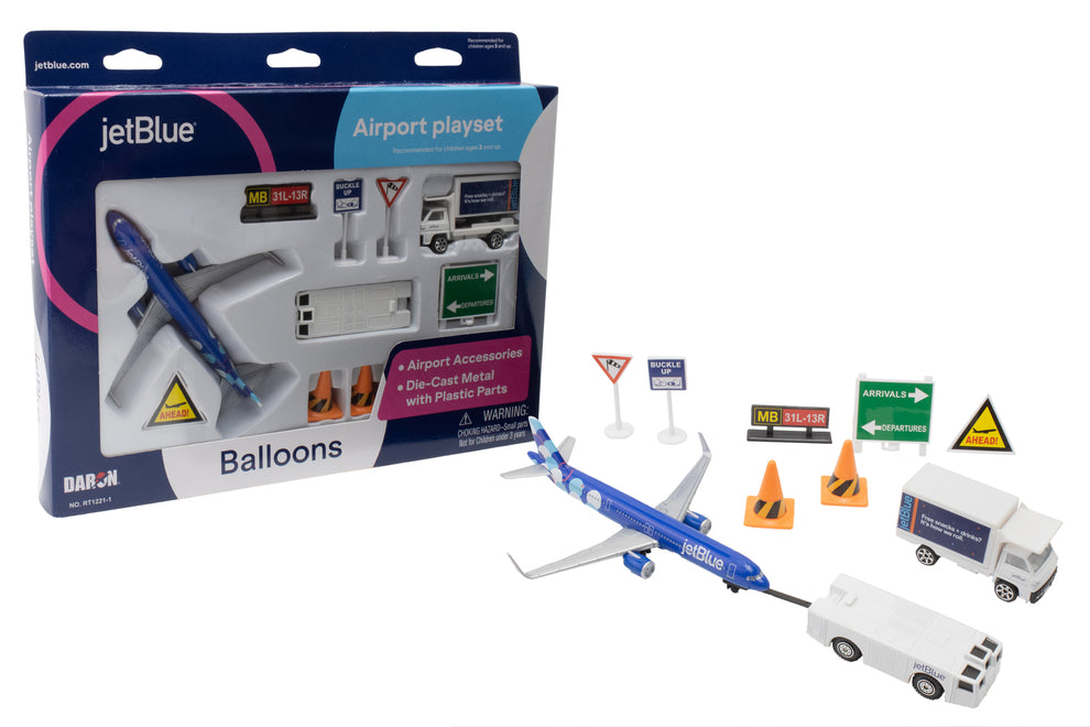 New - JetBlue Airport Playset