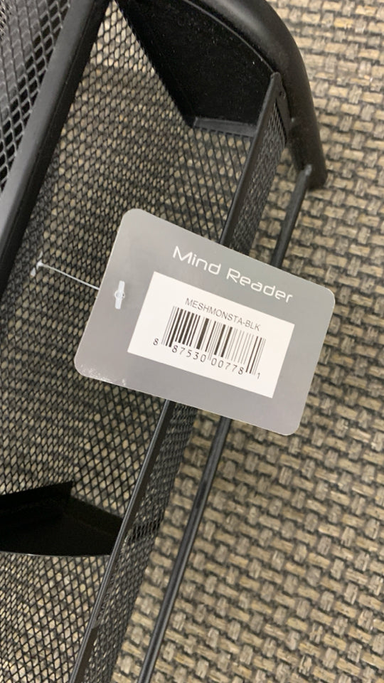 NWT BLACK METAL MIND READER COMPUTER RISER.