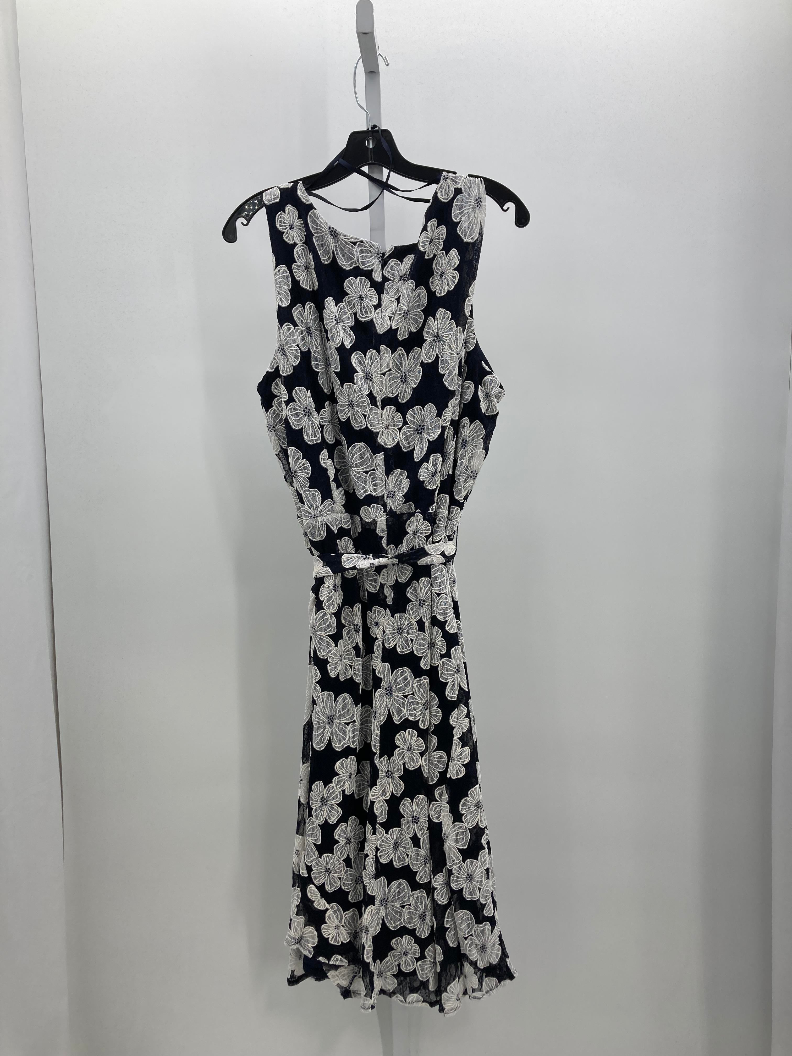 Perception Size 2X Womens Sleeveless Dress