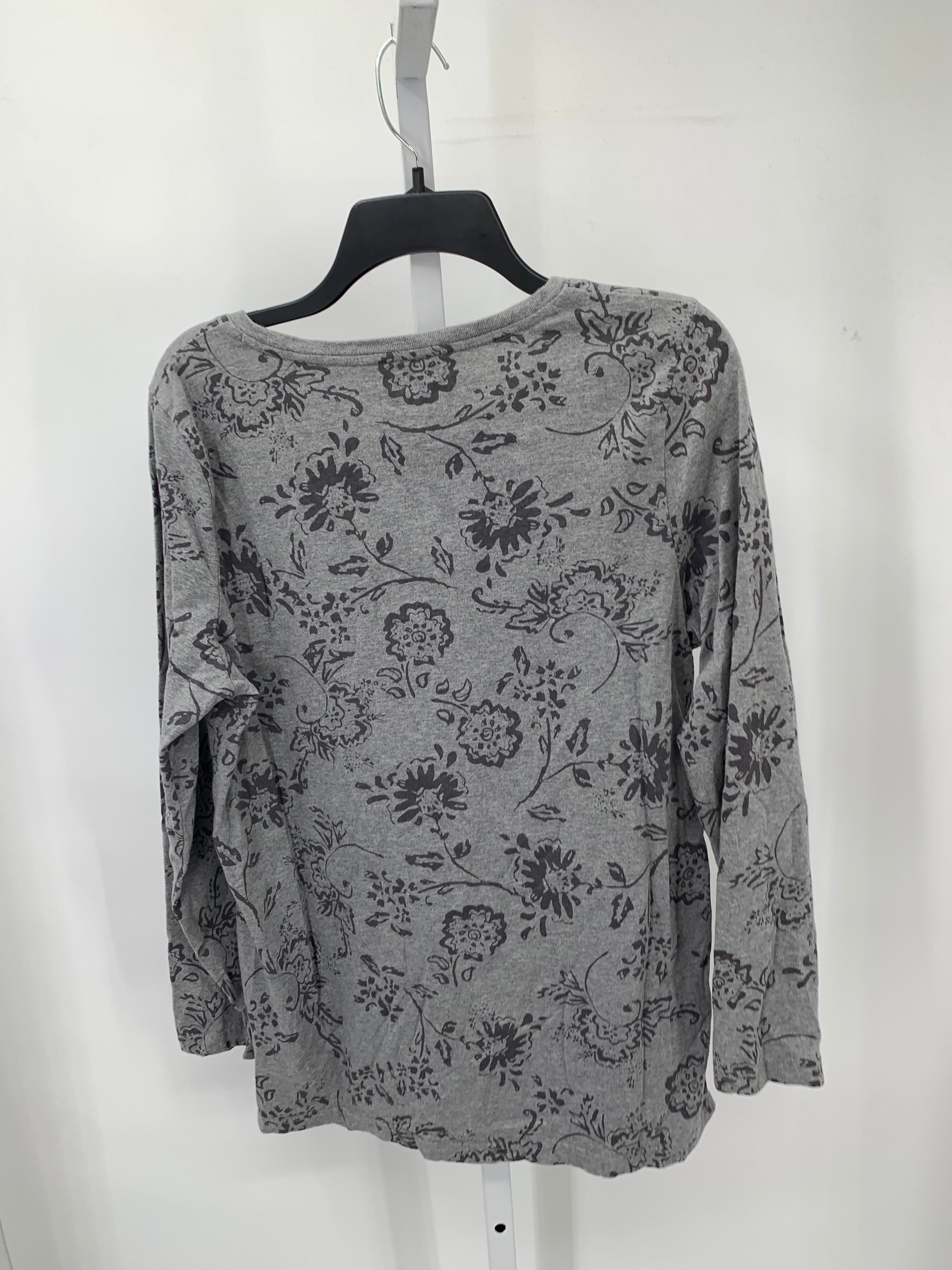 Coldwater Creek Size Medium Misses Long Sleeve Shirt