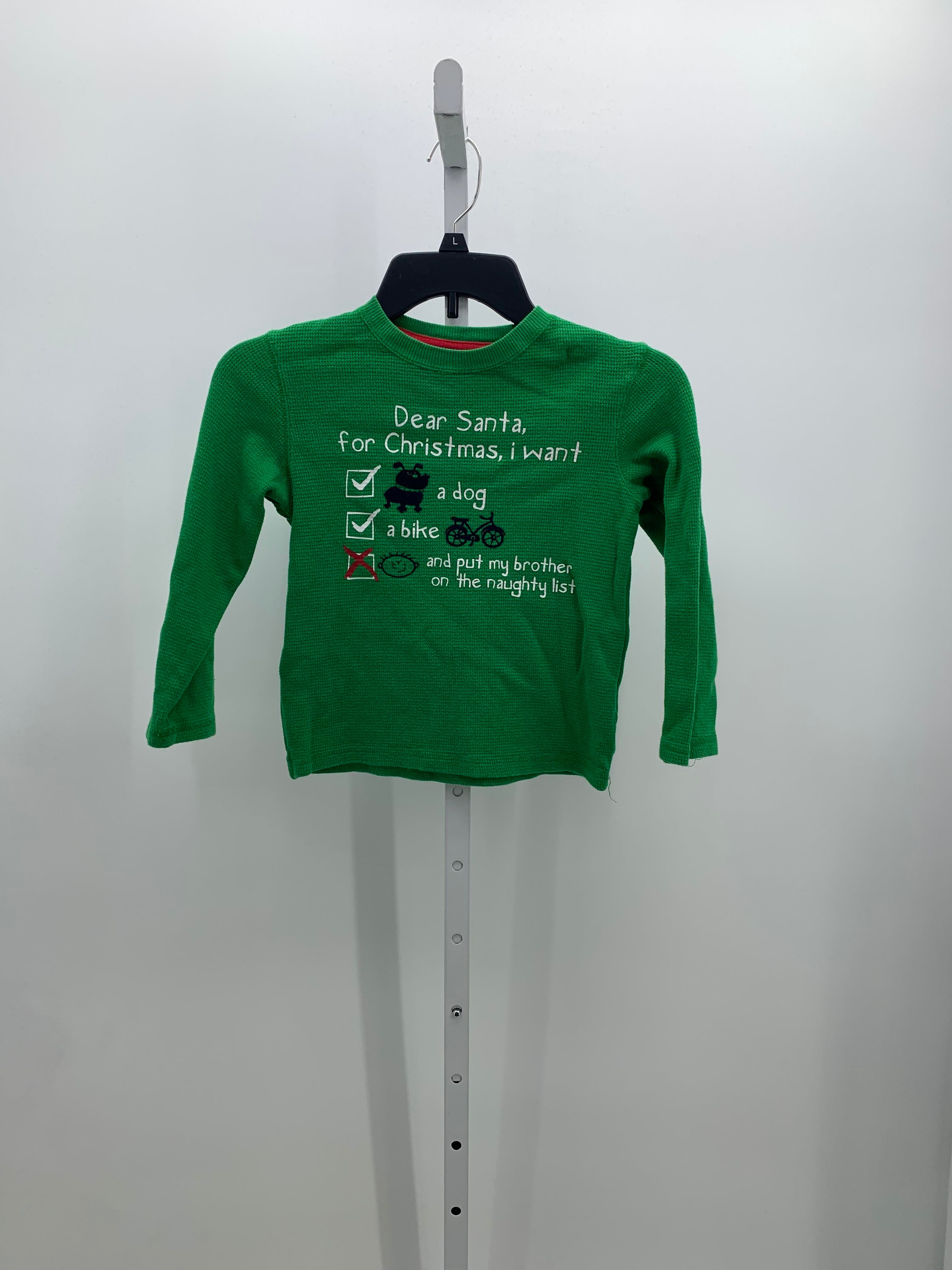 LONG SLV SHIRT DEAR SANTA