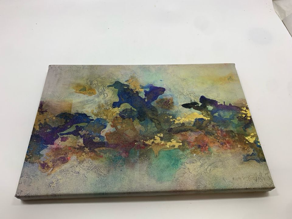 SM WATER COLOR CANVAS PRINT.