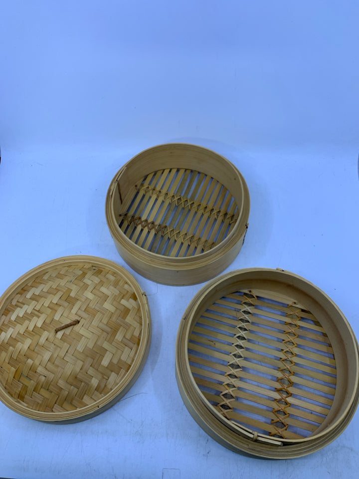 BAMBOO 2 SECTION STEAMER.