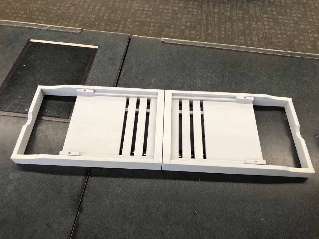 BAMBUSI GRAY BATHTUB TRAY.