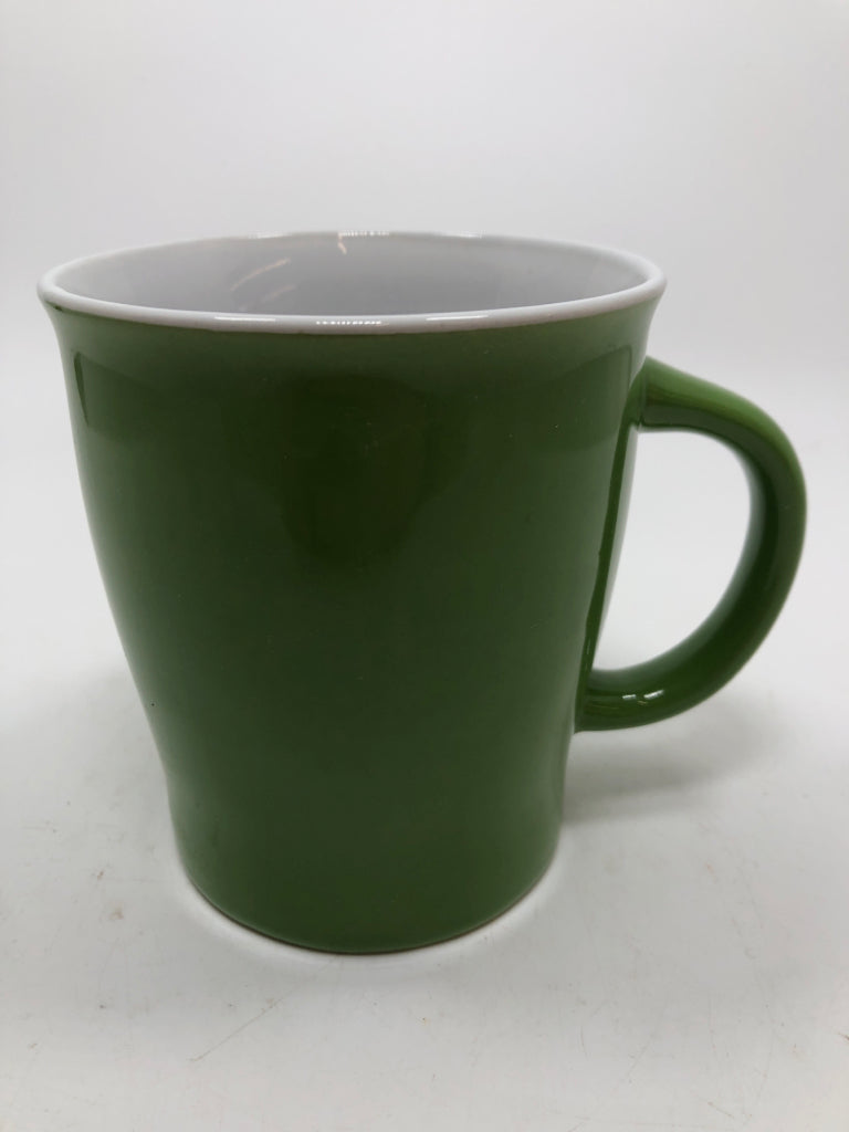GREEN COFFEE CUP TODAYS HOME.