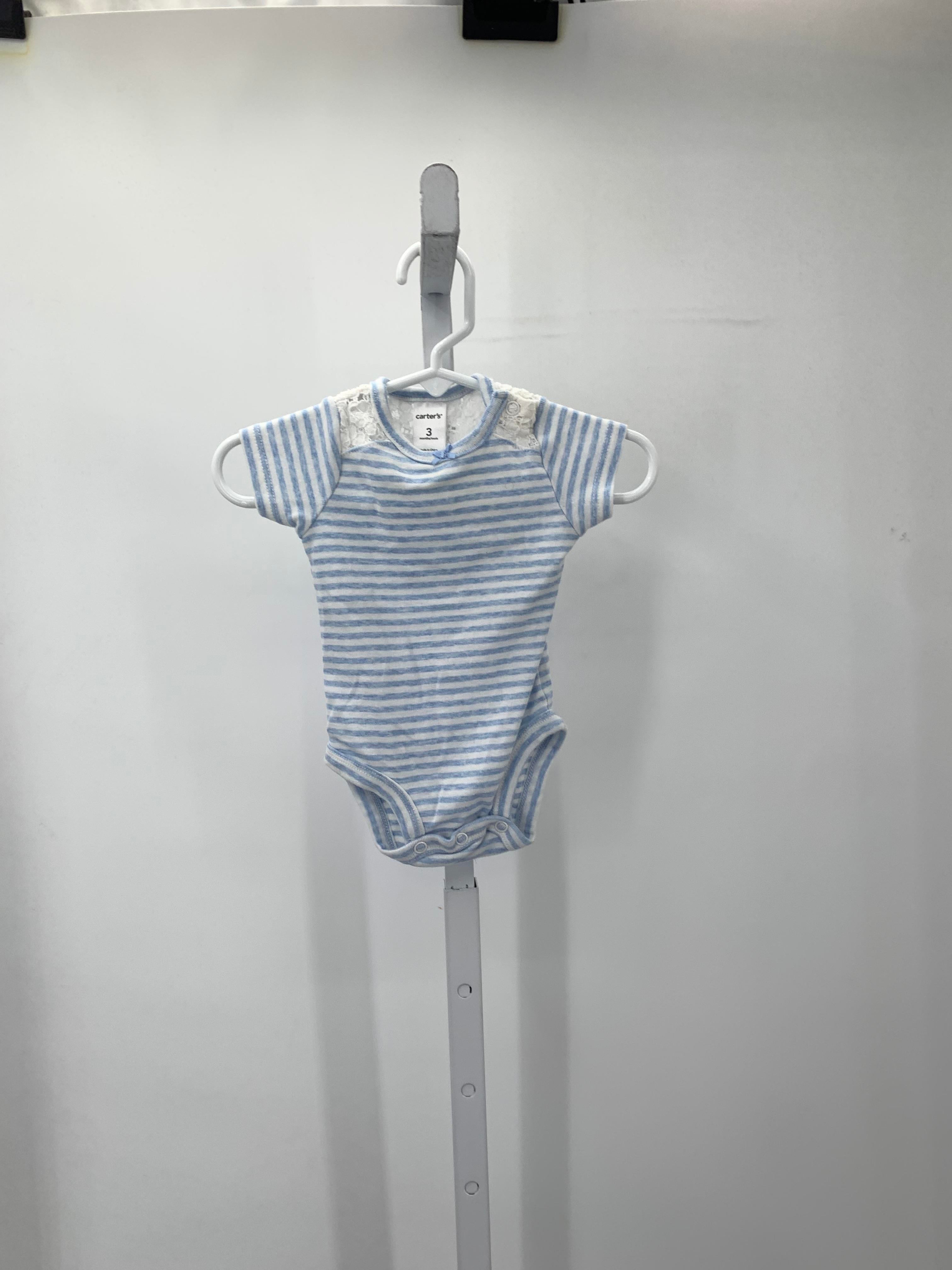Carters Size 3 Months Girls Short Sleeve Shirt
