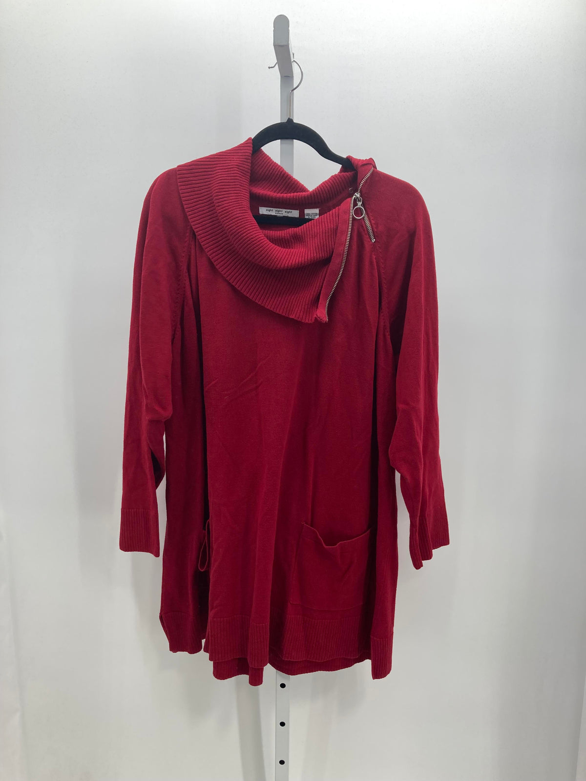 eight eight eight Size 3X Womens Long Slv Sweater